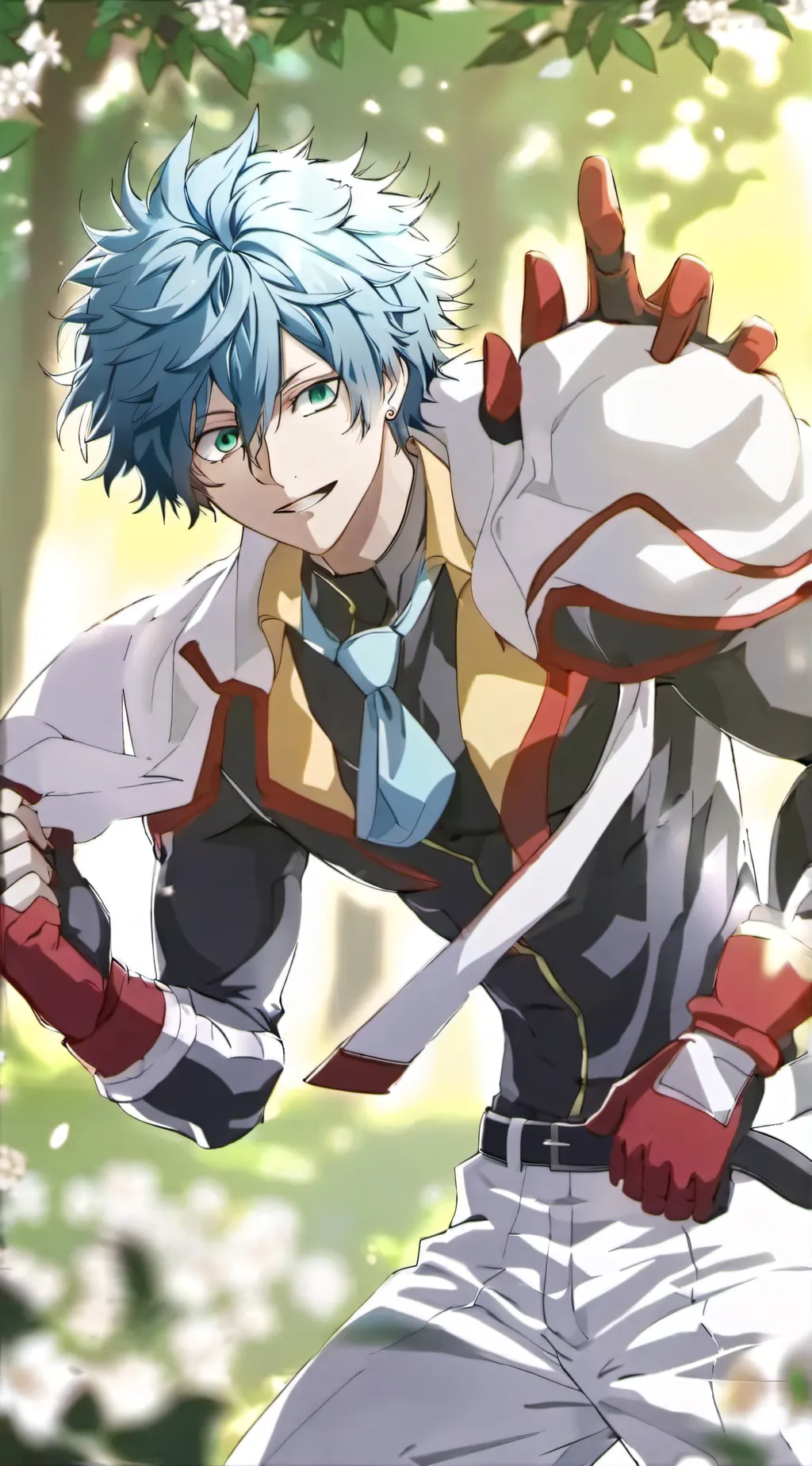 ai character: Mha(rehab) background