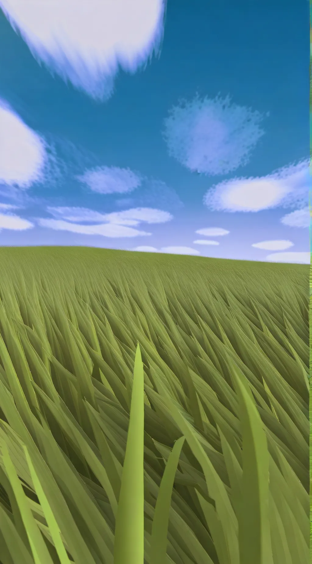 ai character: Mr. grass background