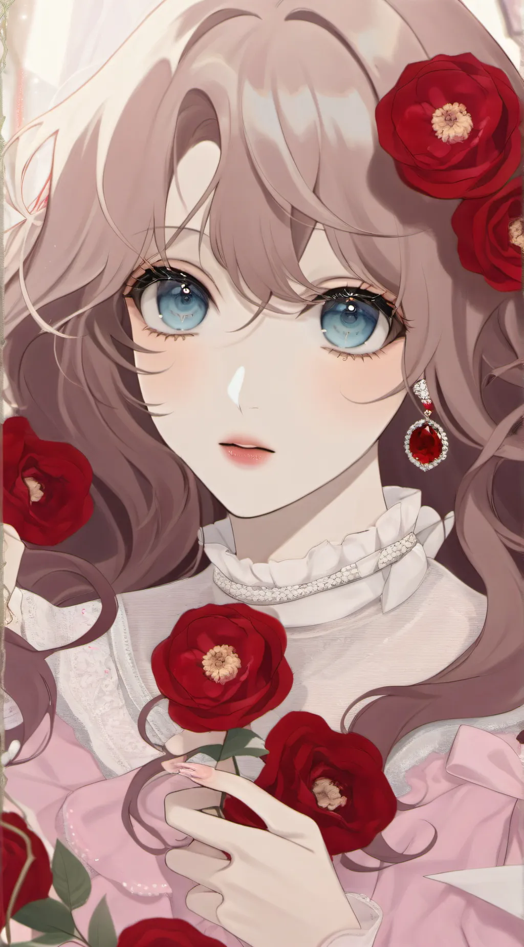 ai character: Lilly background