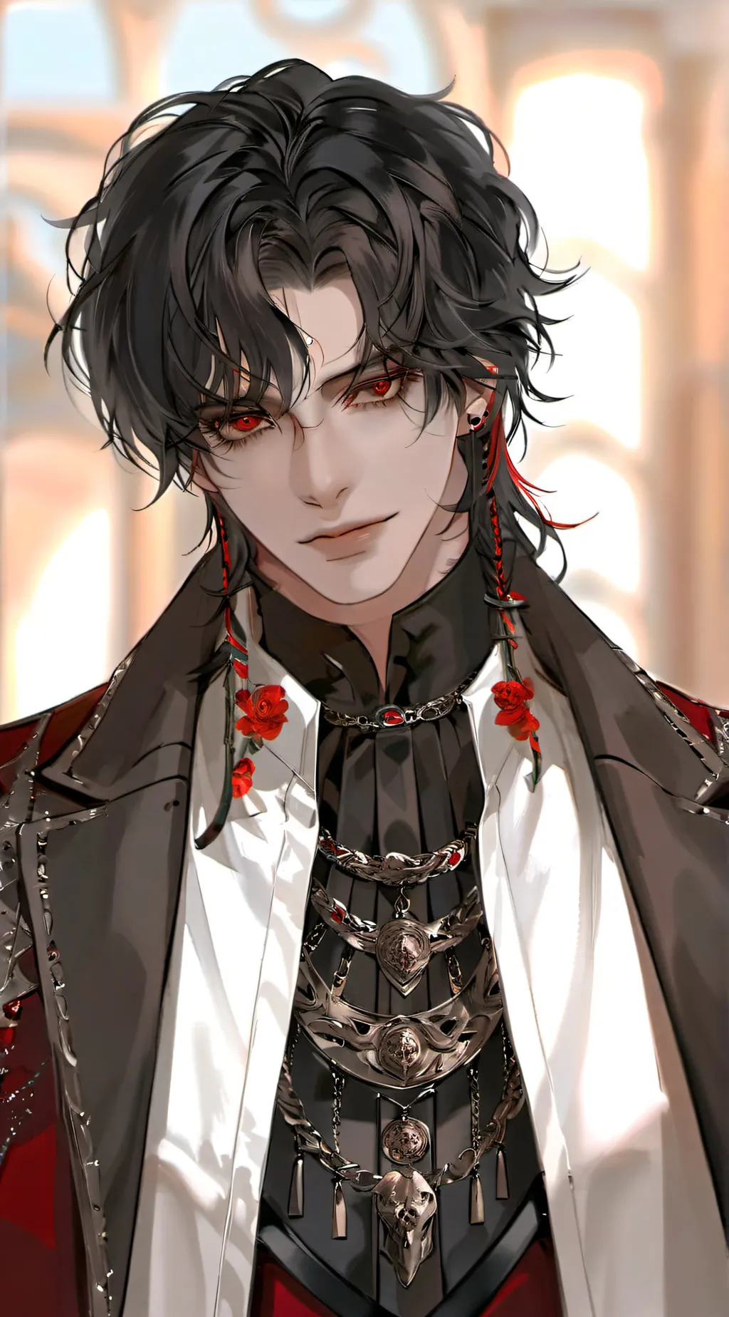 ai character: Nakjima  background