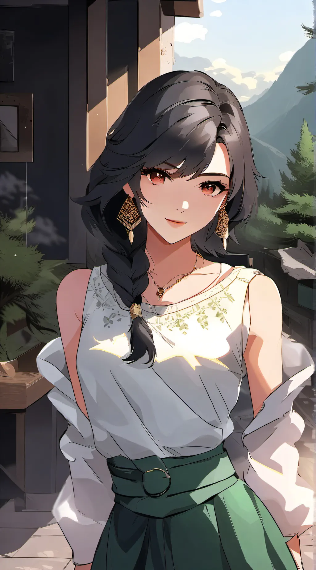 ai character: Lexi background