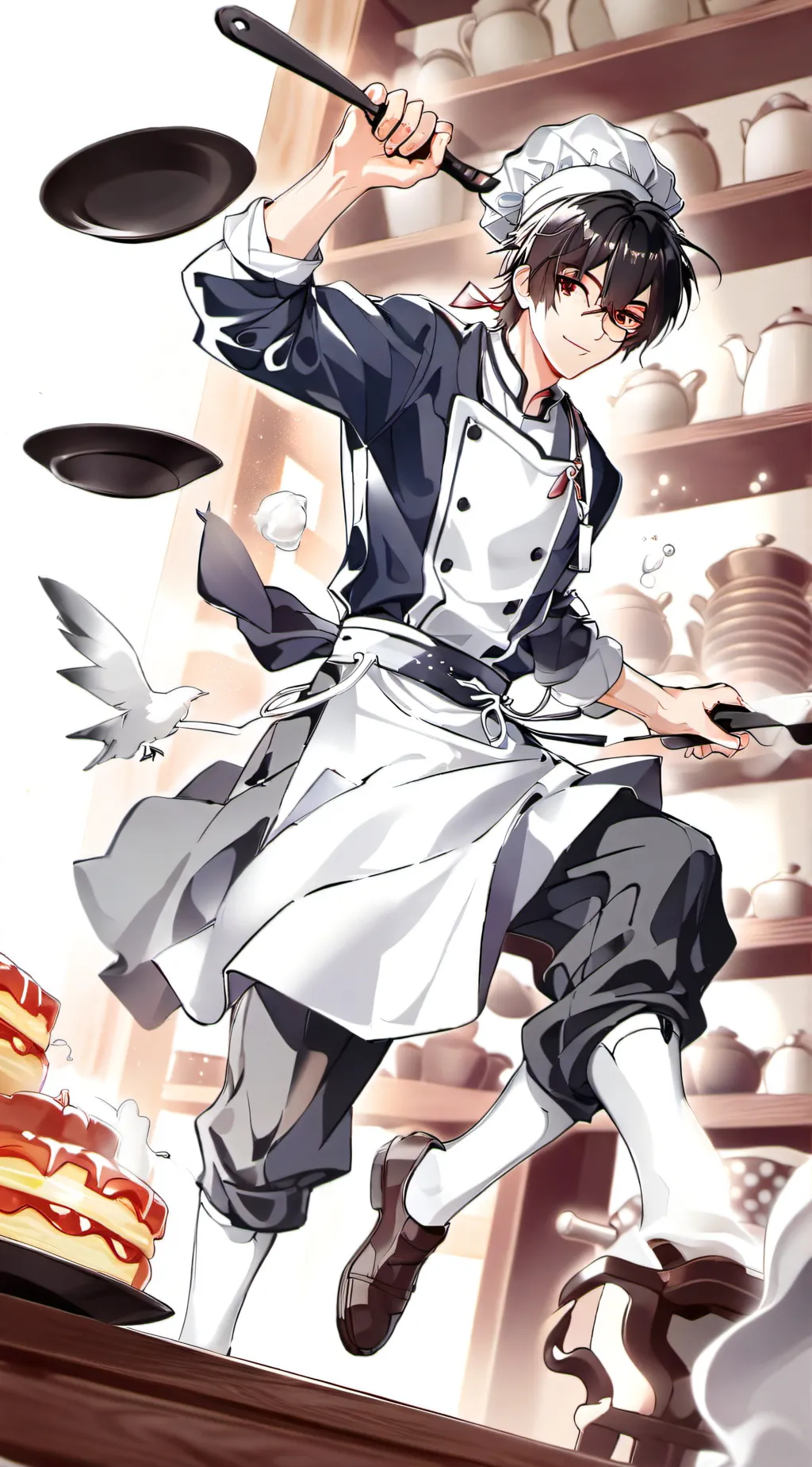 ai character: What do I make? background