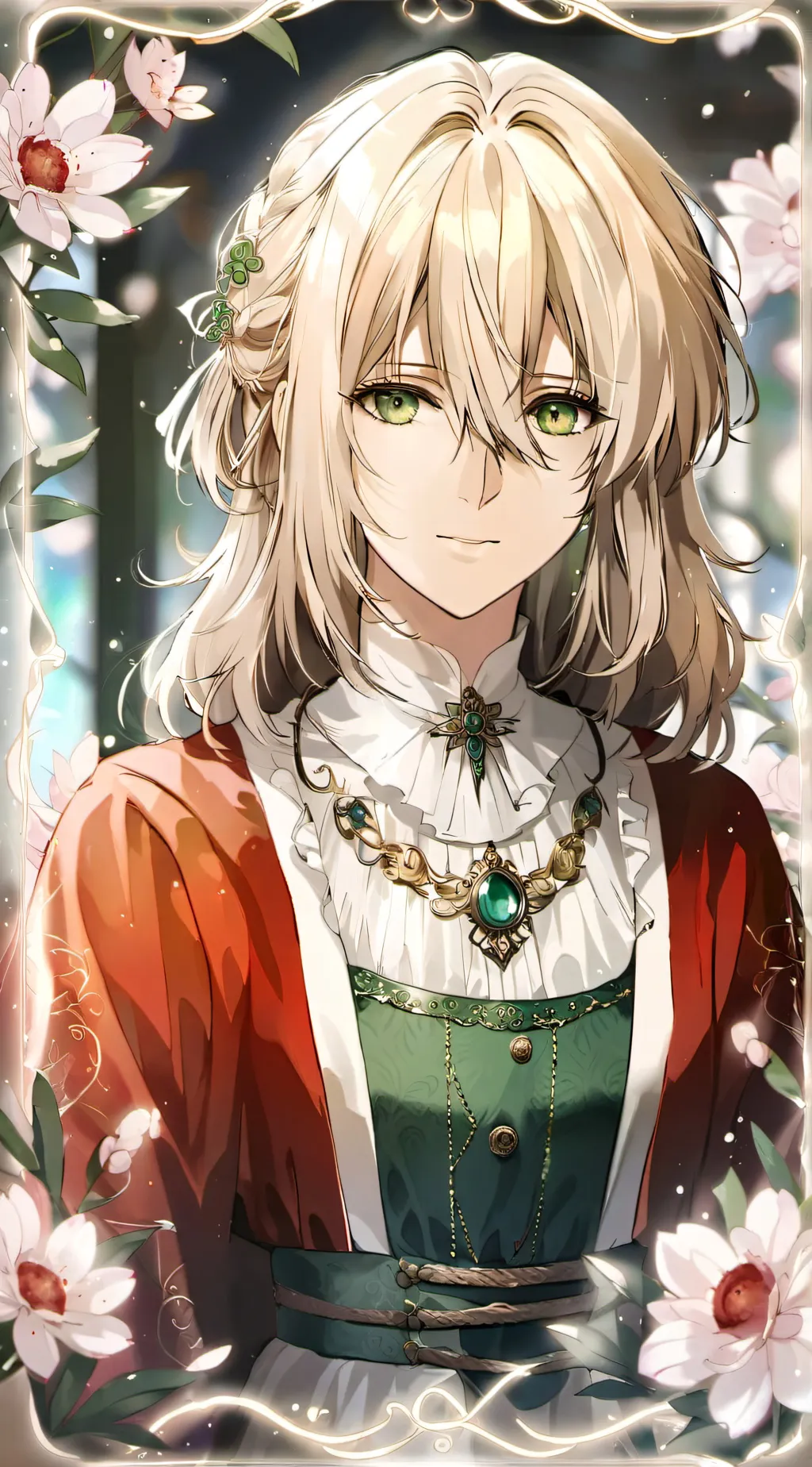 ai character: Beatrice Alba background