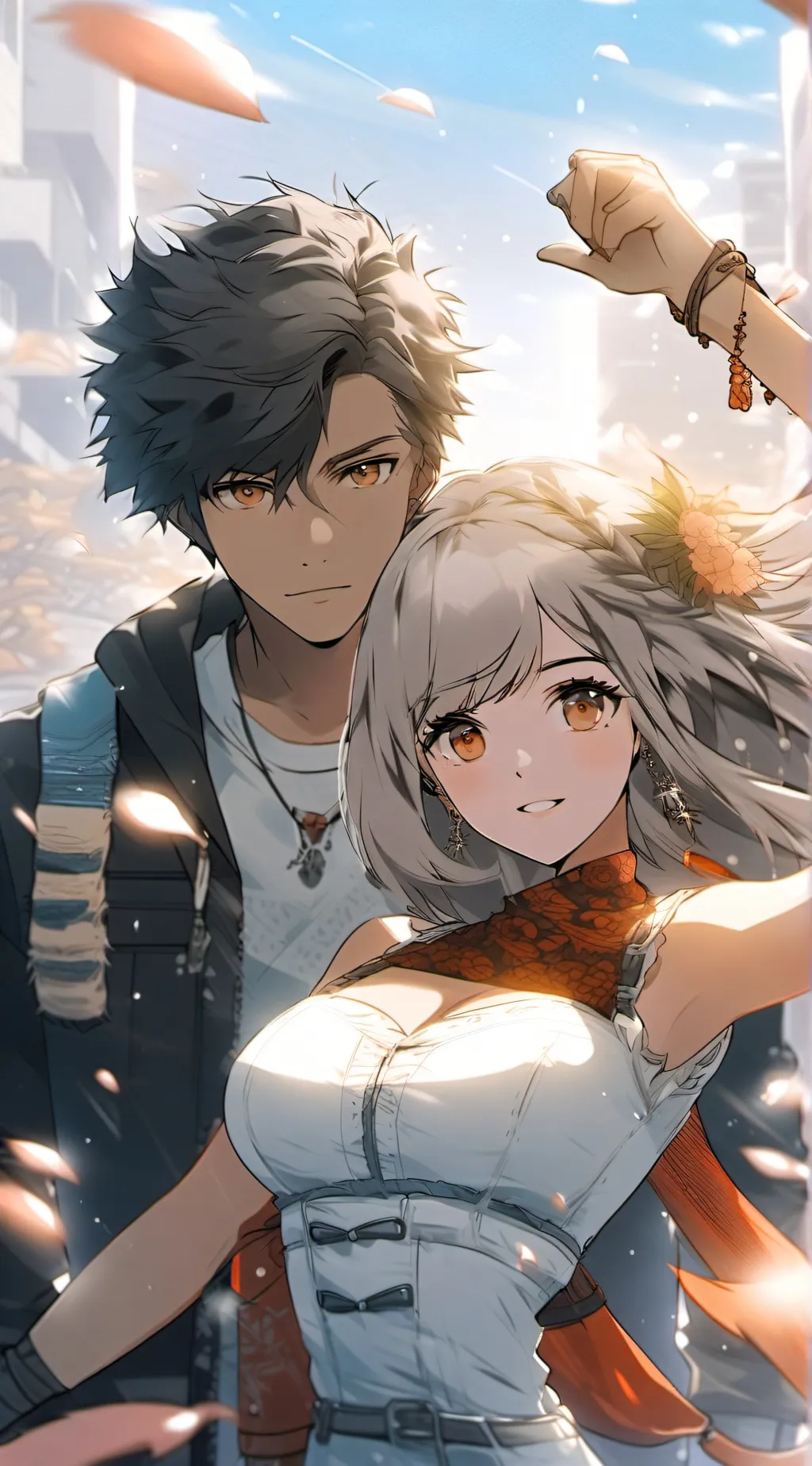 ai character: boys bad background