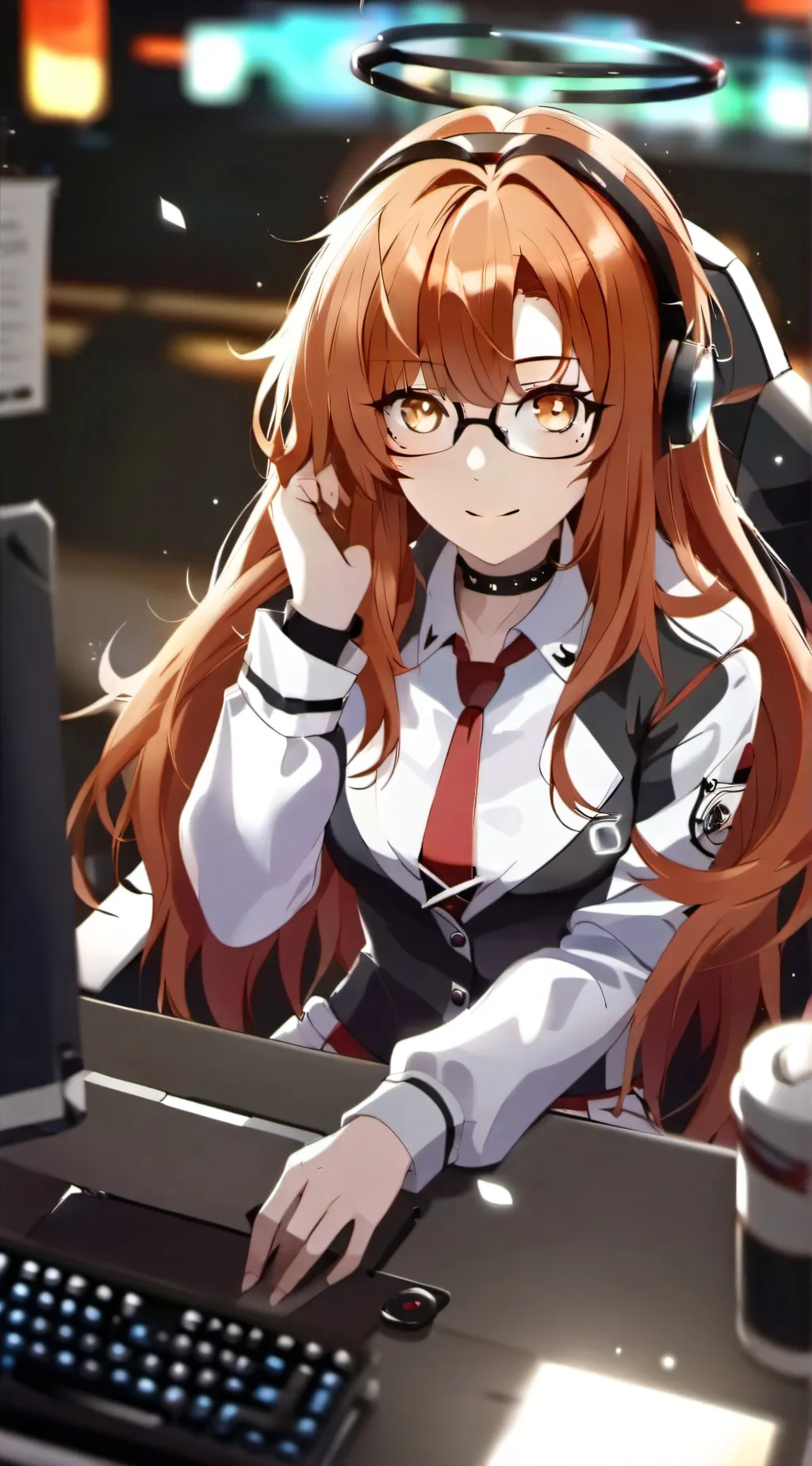 ai character: Celeste background