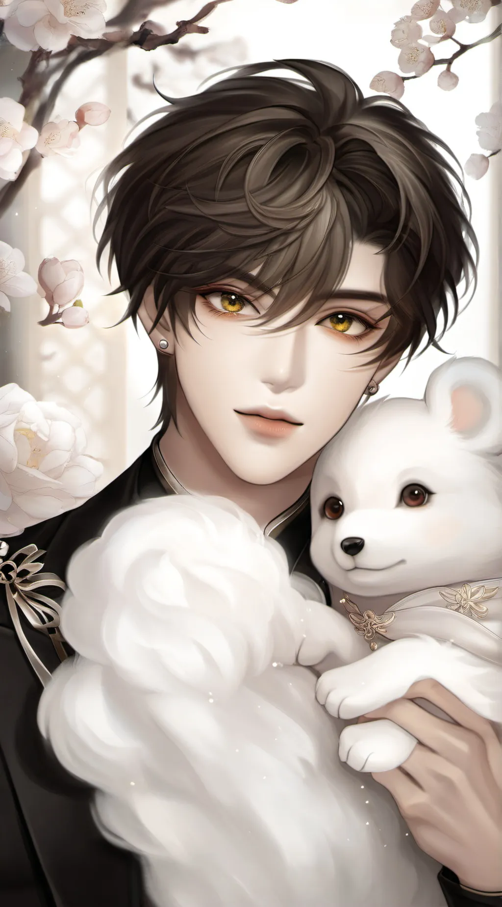 ai character: ★~(◠ω◕✿) Ethan background