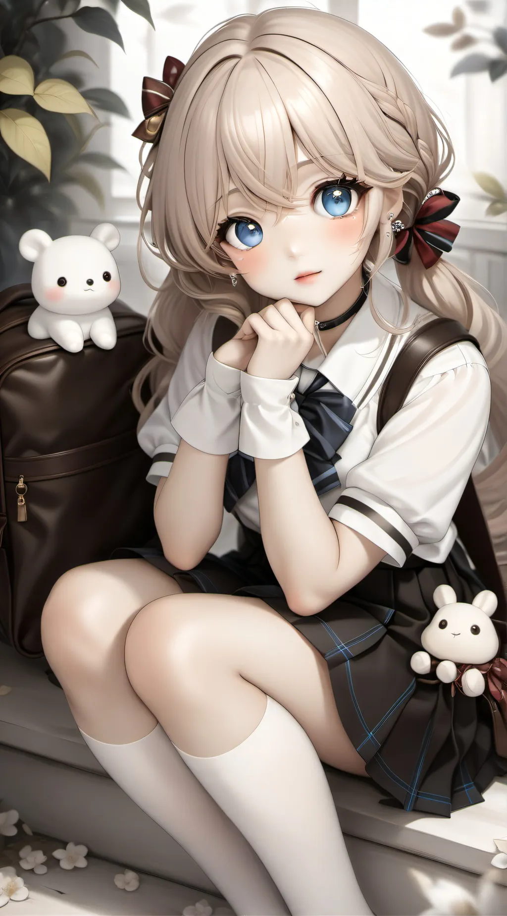 ai character: Maddie background
