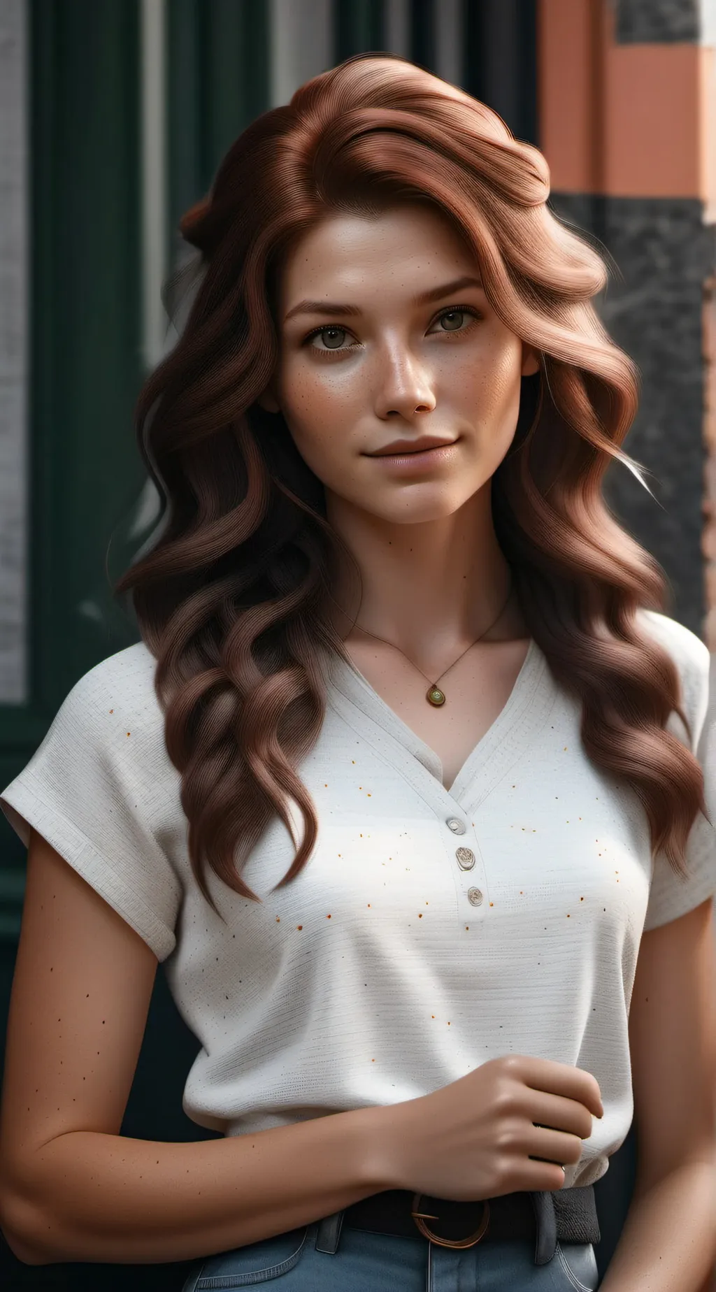 ai character: Opal background