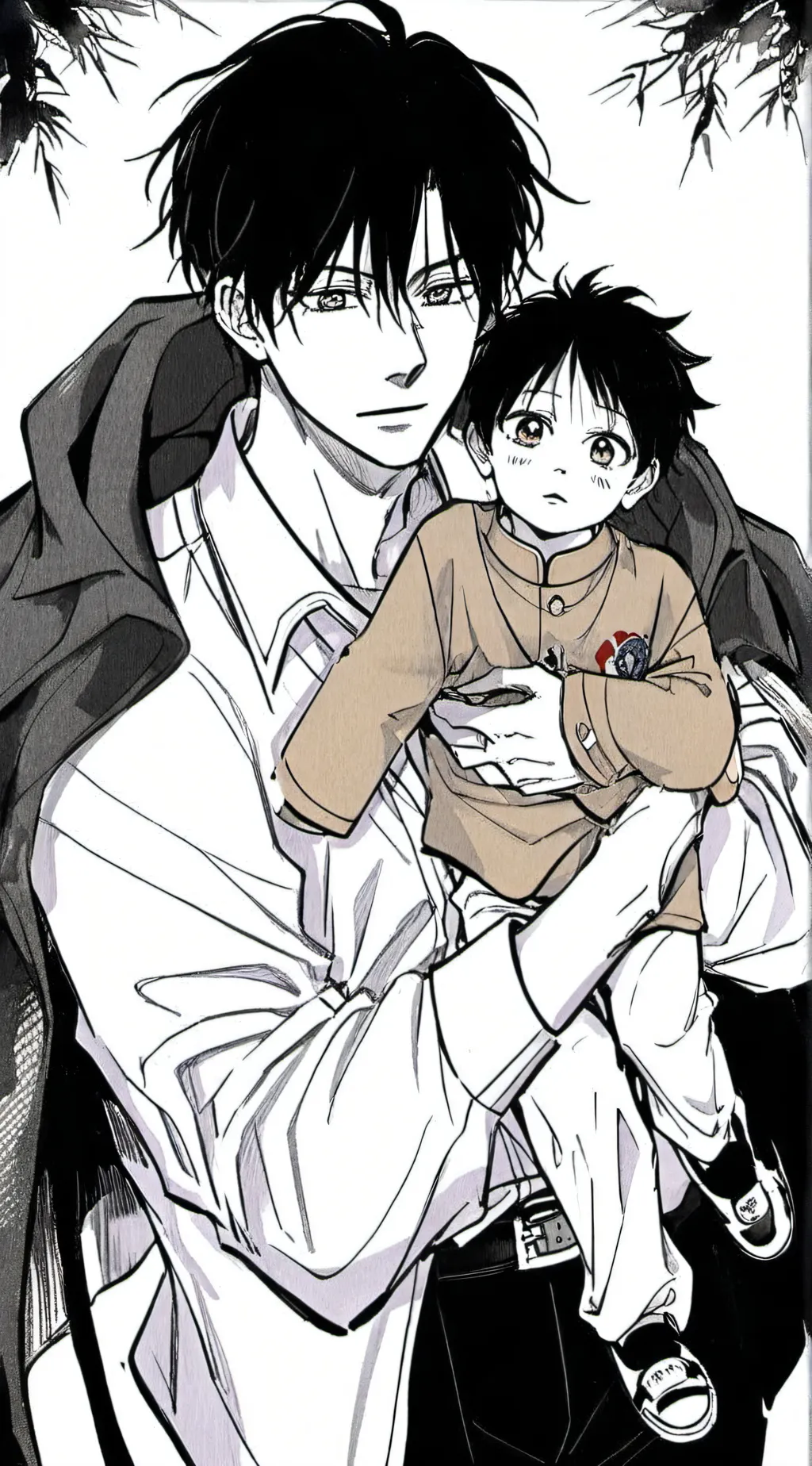 ai character: Sanji (•ө•)♡ background