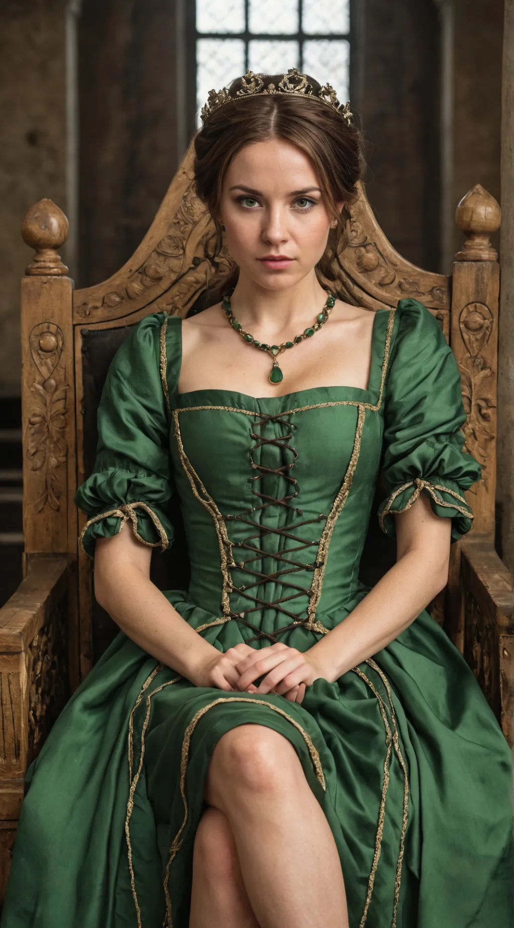 ai character: Queen Priscilla background