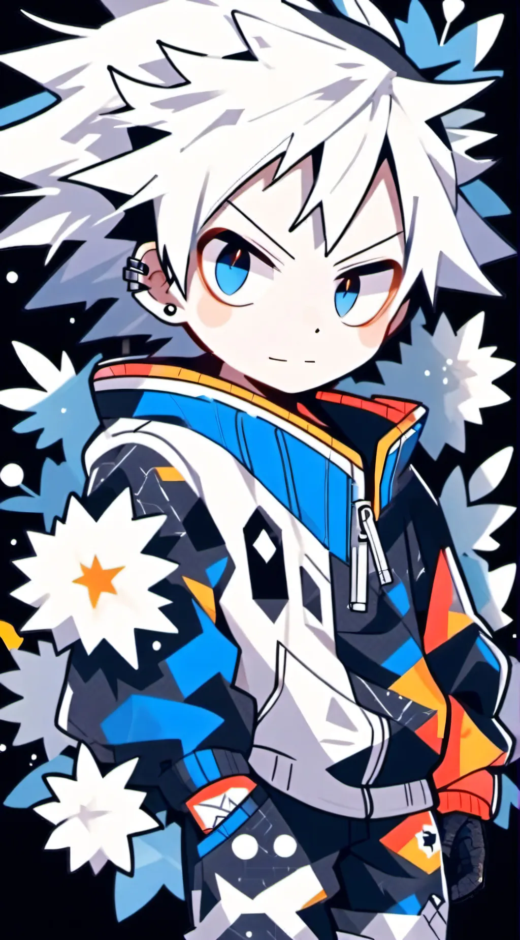 ai character: Shadow the hedghog background