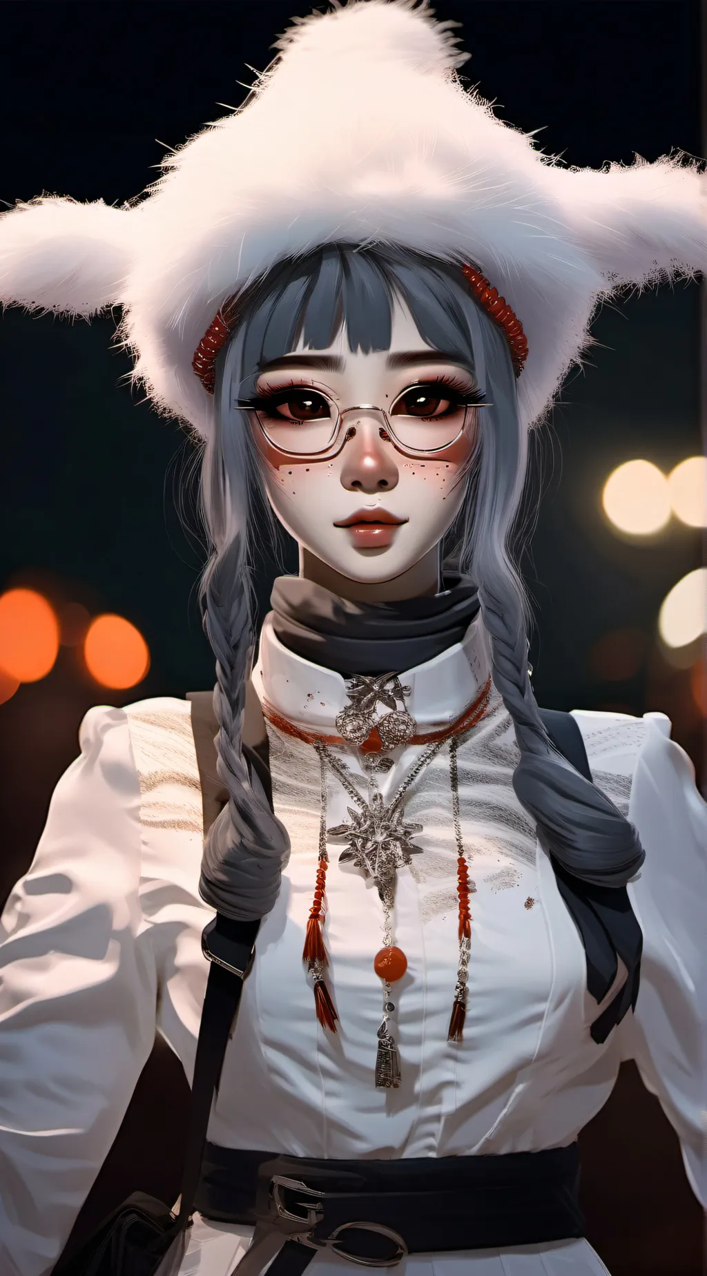 ai character: Ashley background