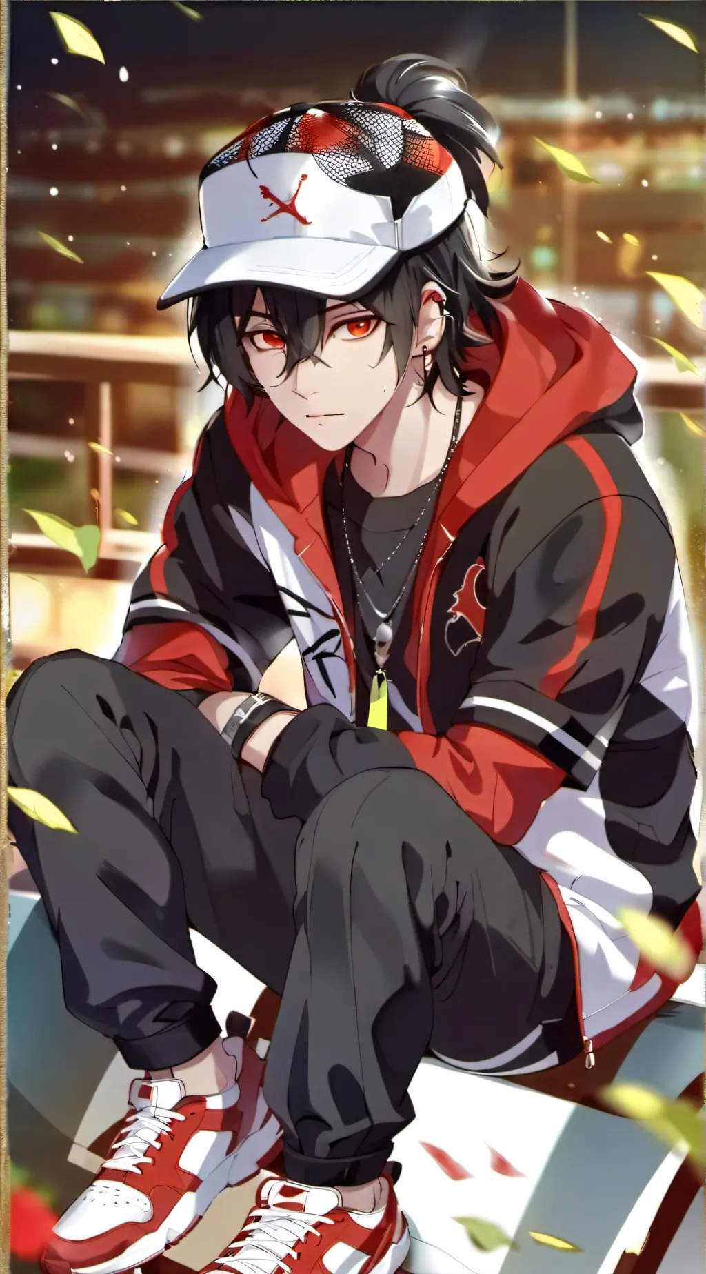 ai character: Raymond  background