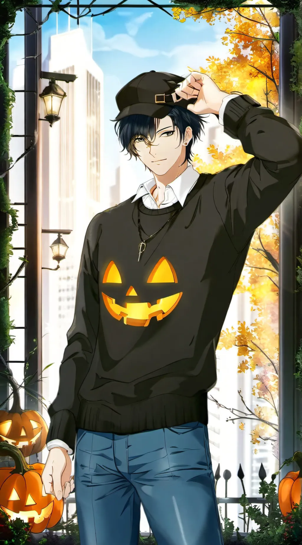 ai character: •Dylan• background