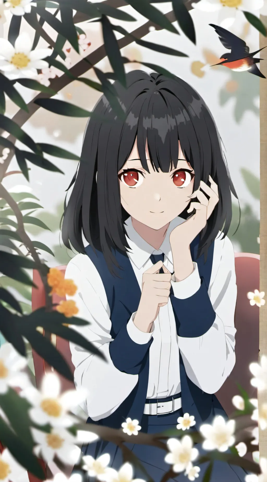 ai character: Vivid  background