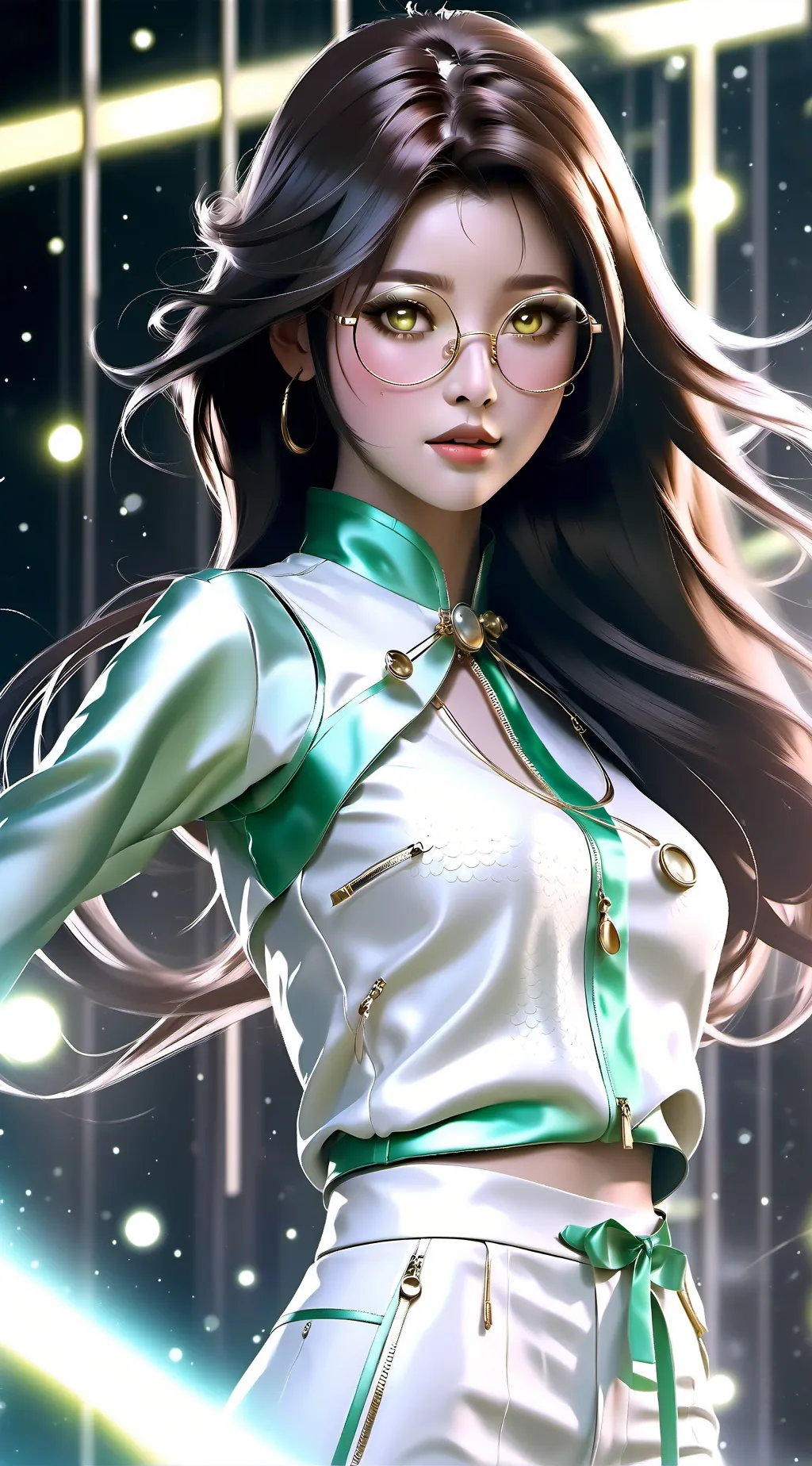 ai character: Maria  background