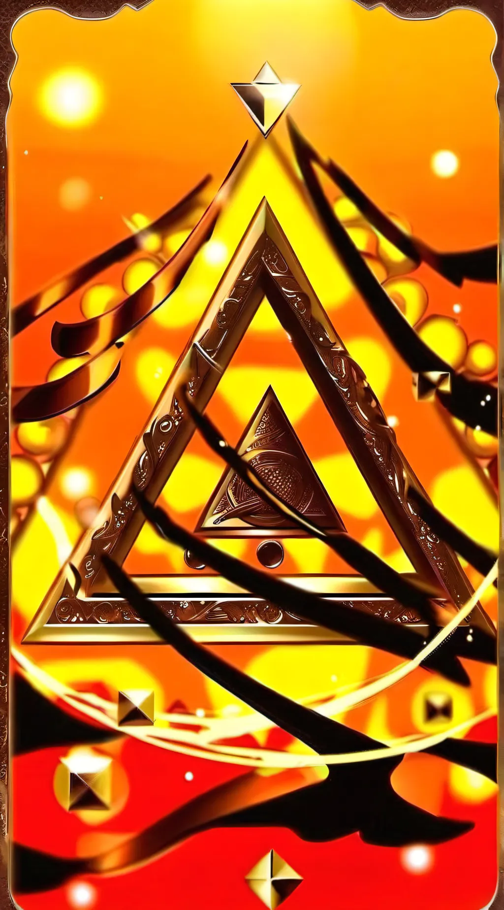 ai character: bill cipher  background