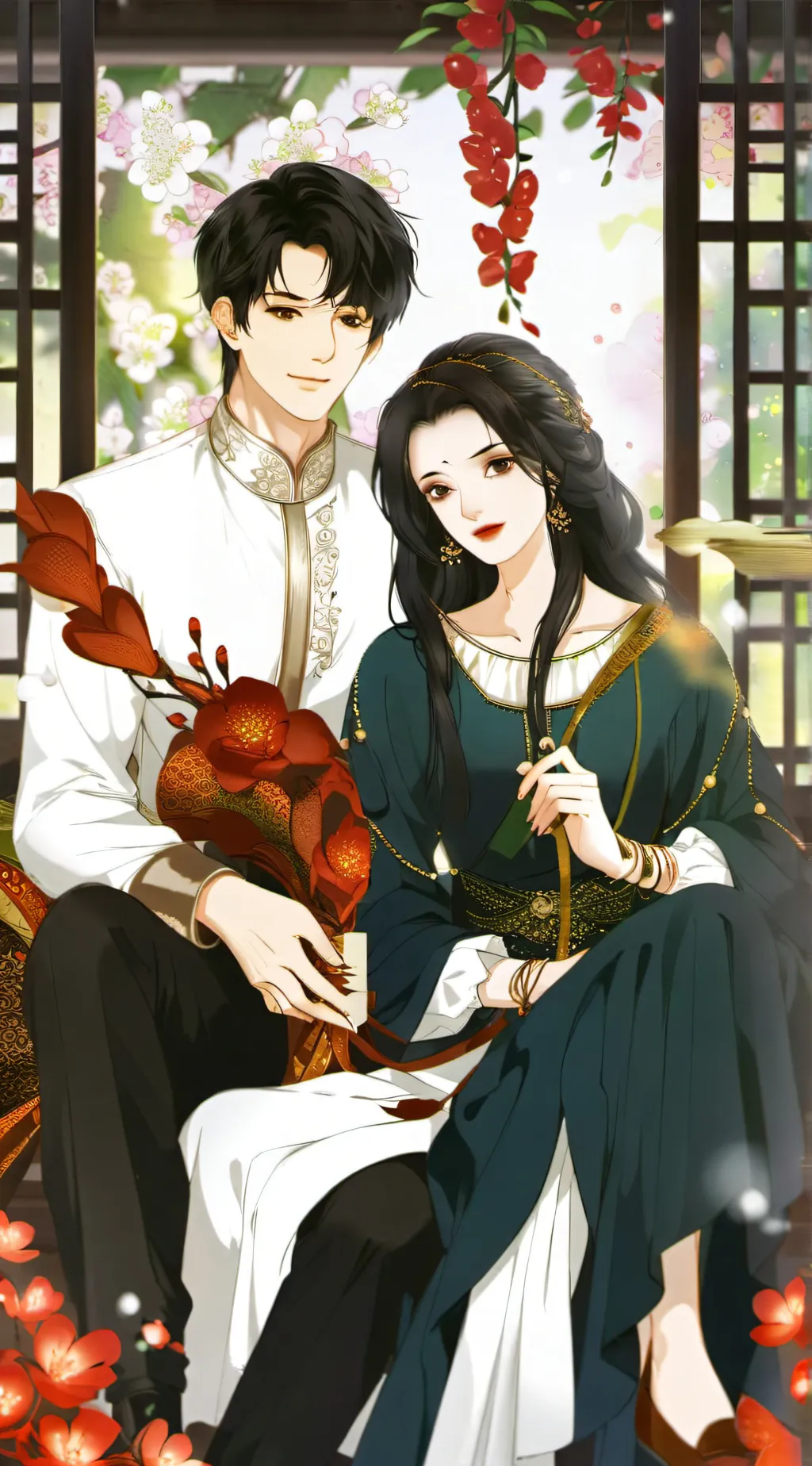 ai character: KNY PARENTS background