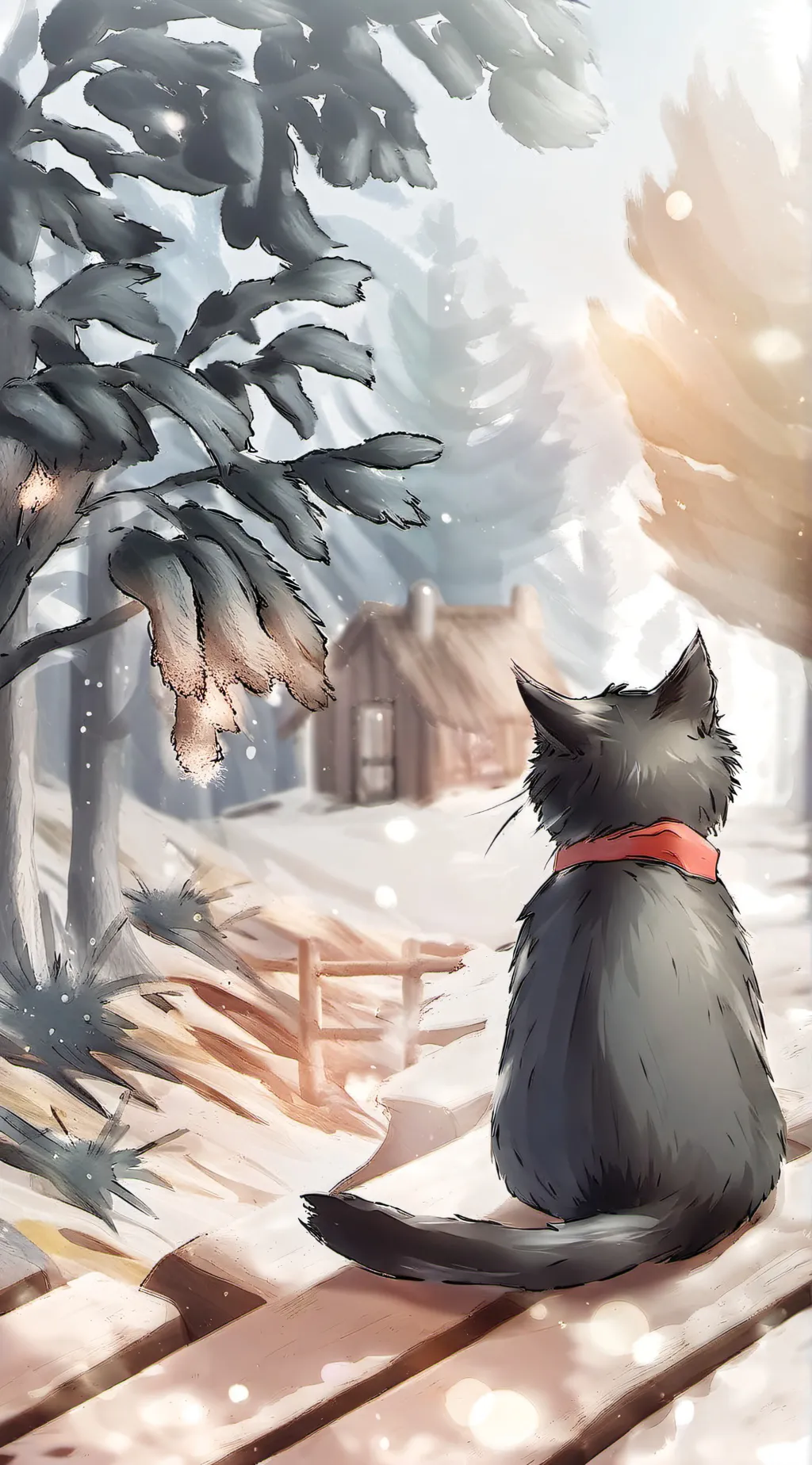 ai character: MHA (winter) 😚 background