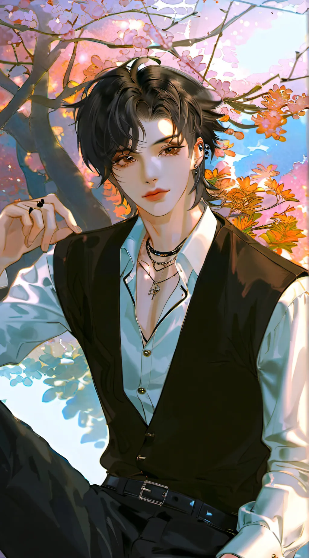 ai character: 《Hwang Hyunjin》 background