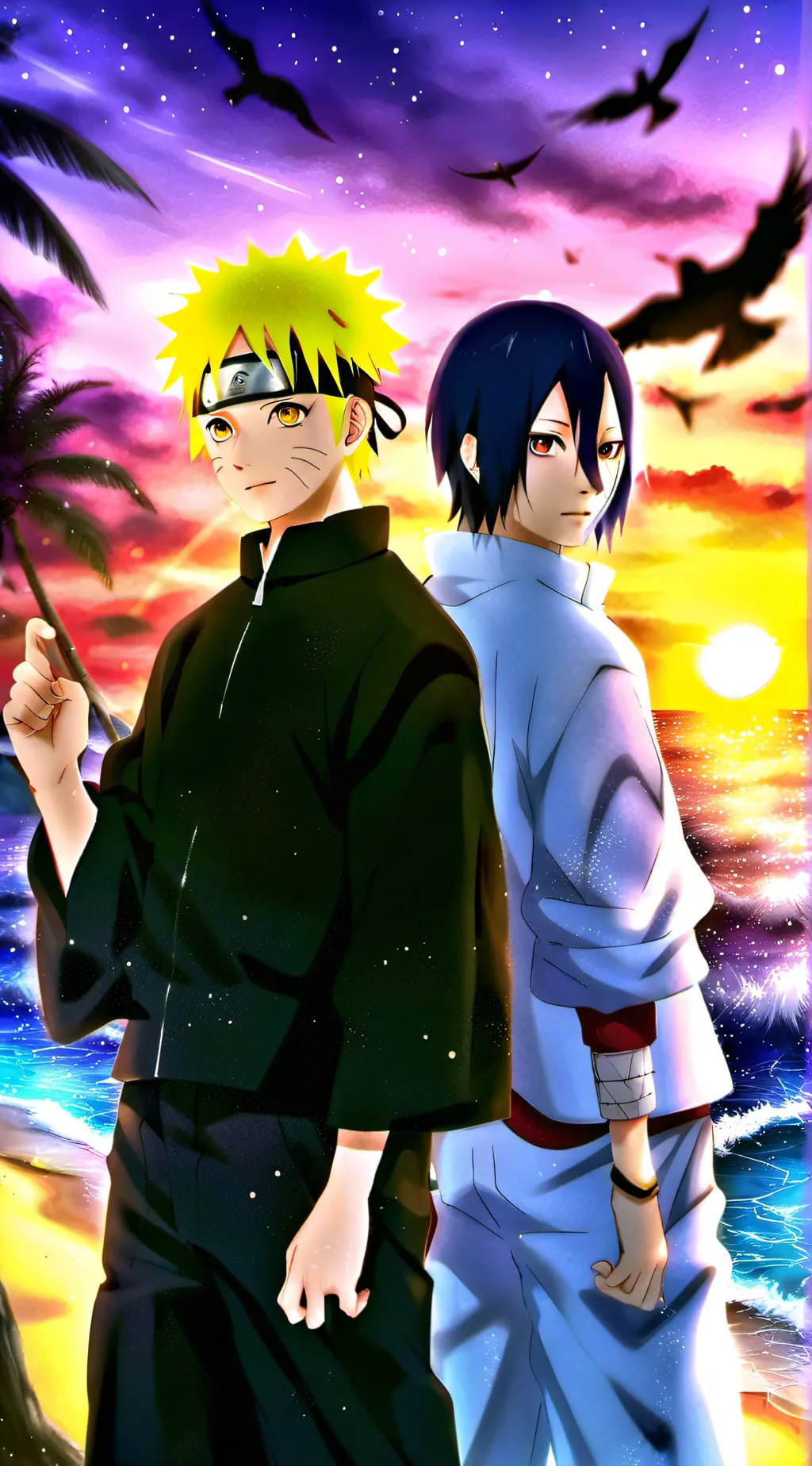 Talkie AI - Chat with Naruto, and Sasuke