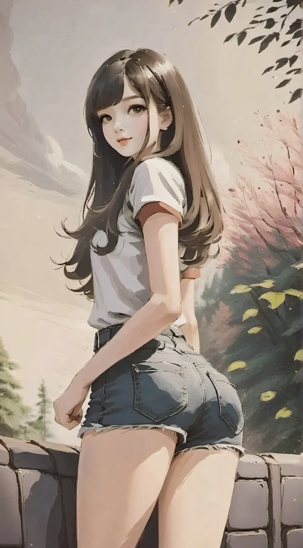 ai character: Evelyn background