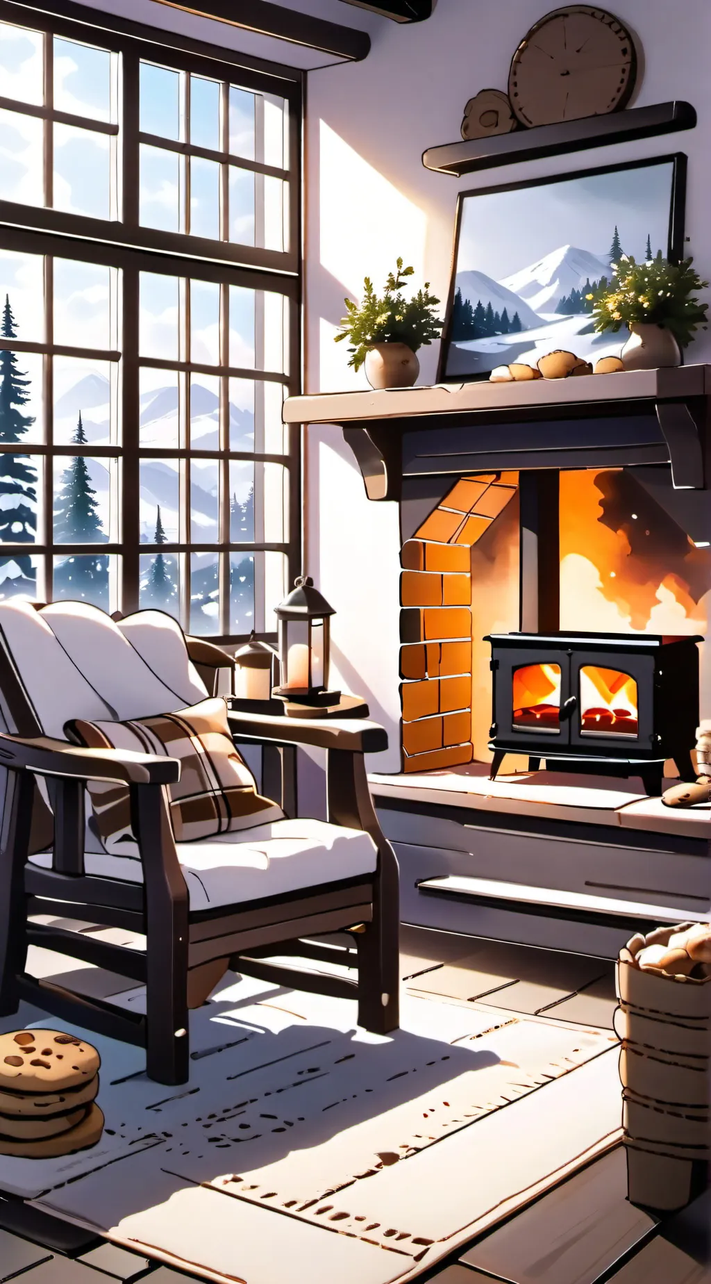 ai character: Recipe Writer  background