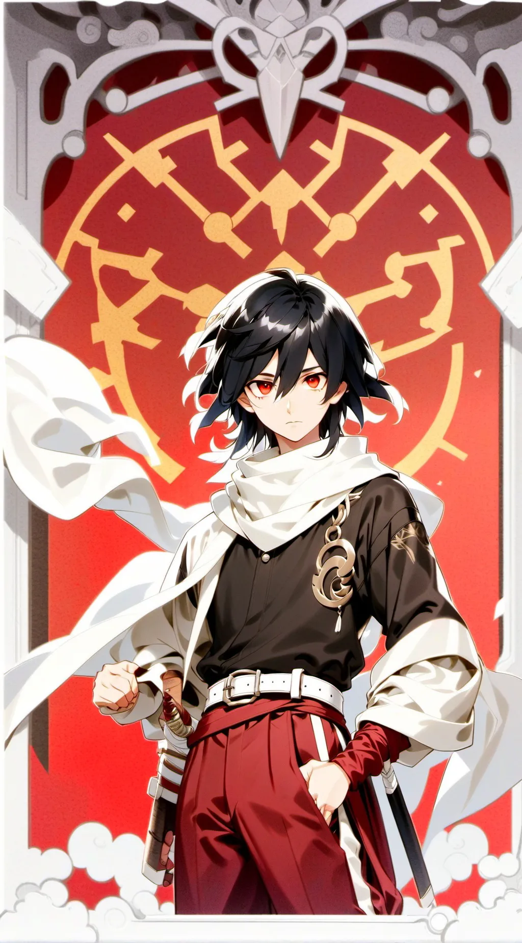 ai character: Aizawa. background