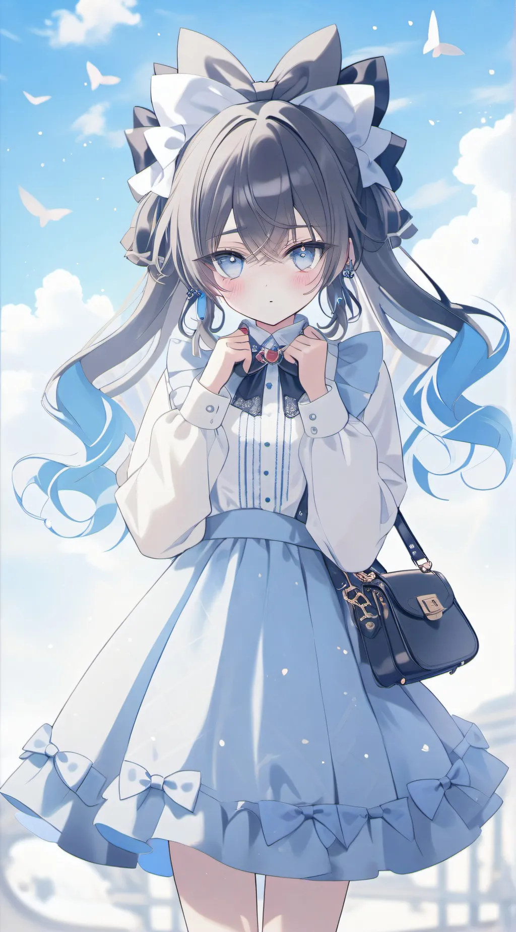 ai character: Luna background