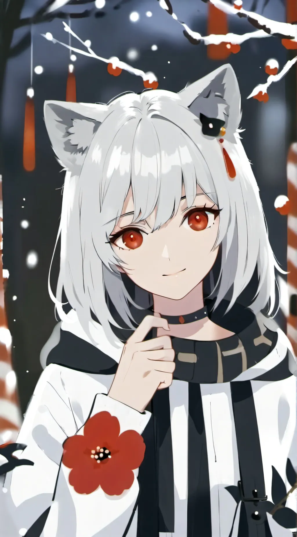 ai character: Аня background