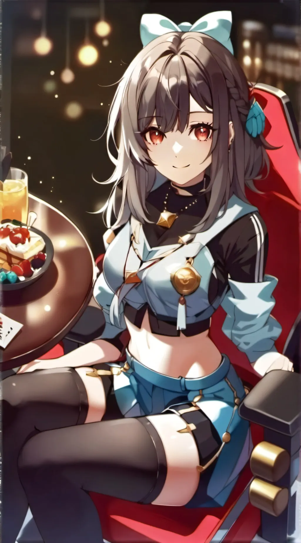 ai character: Ella background