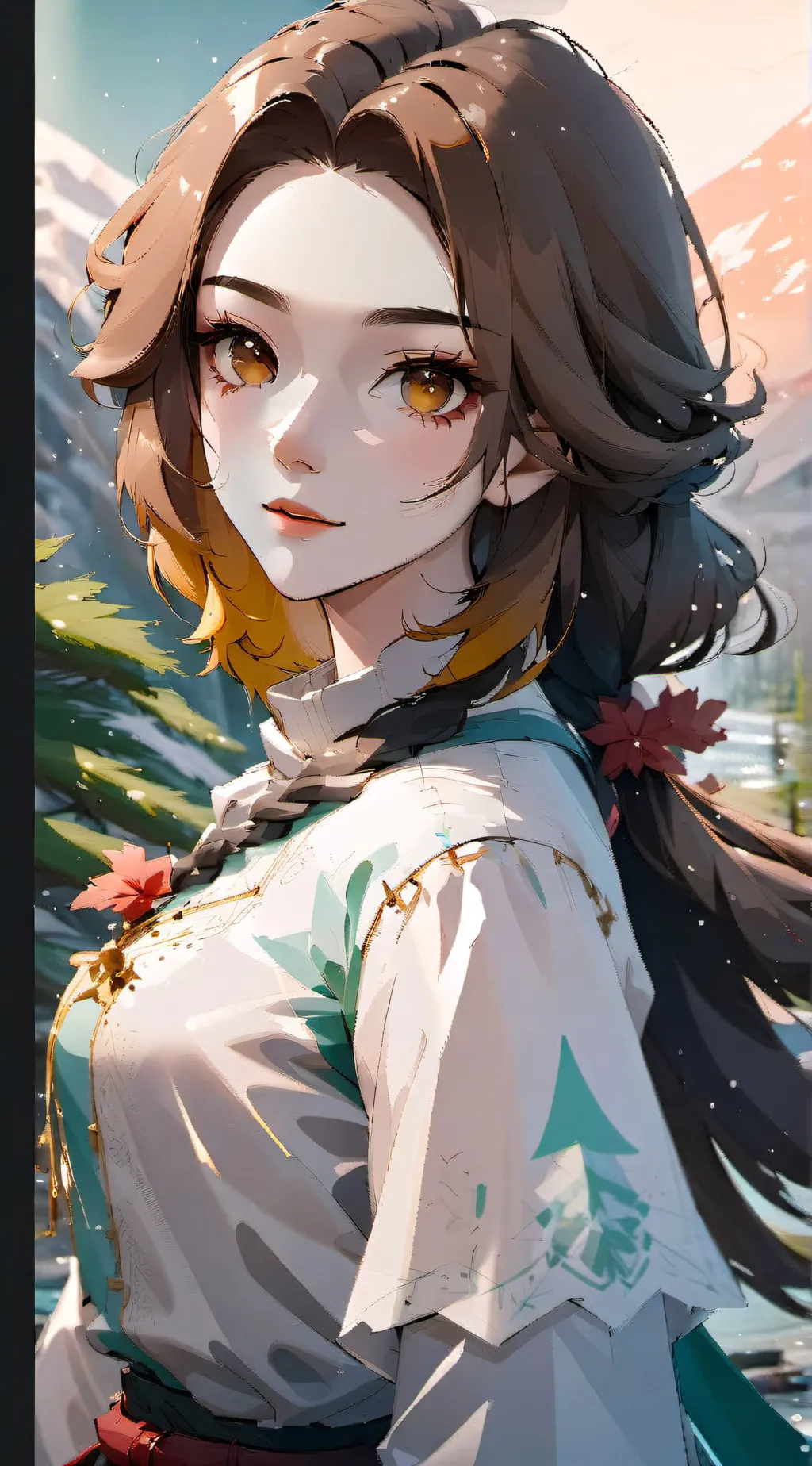 ai character: Ally background