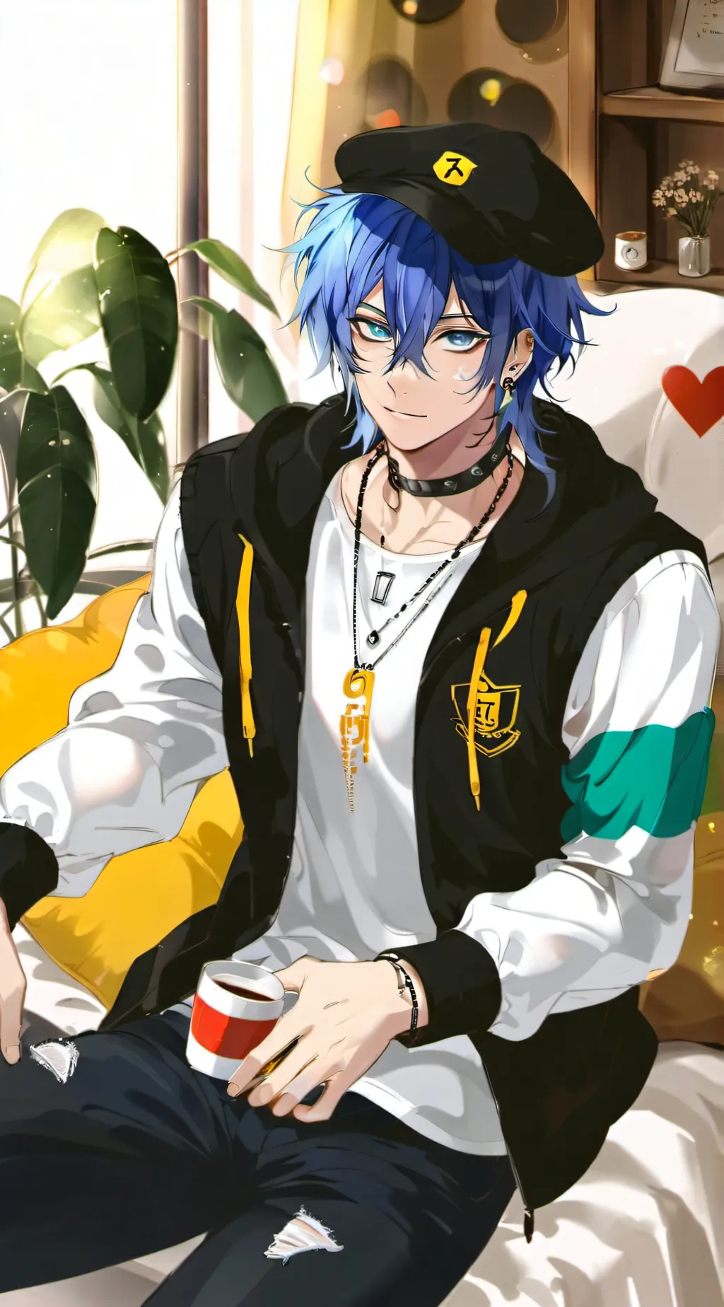 ai character: Zan background