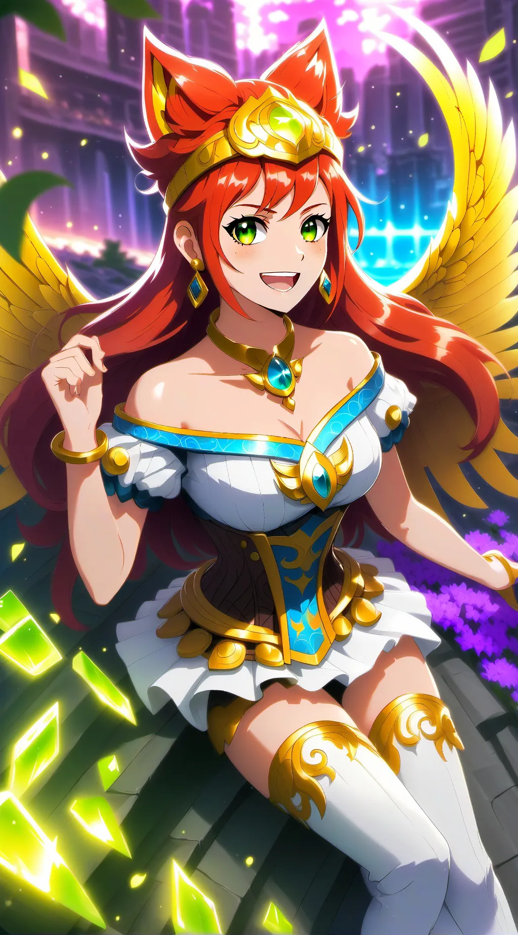 ai character: Reina background