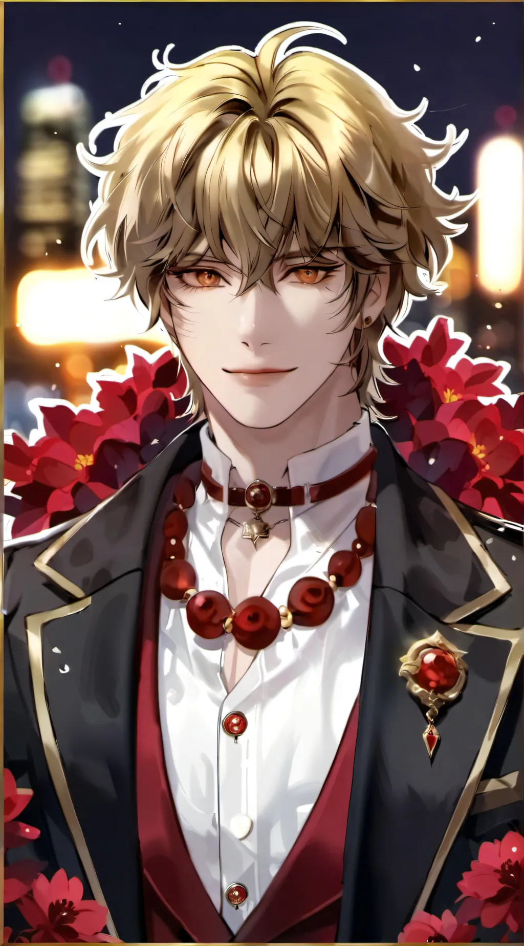 ai character: ~•Zoruah cruchet•~ background