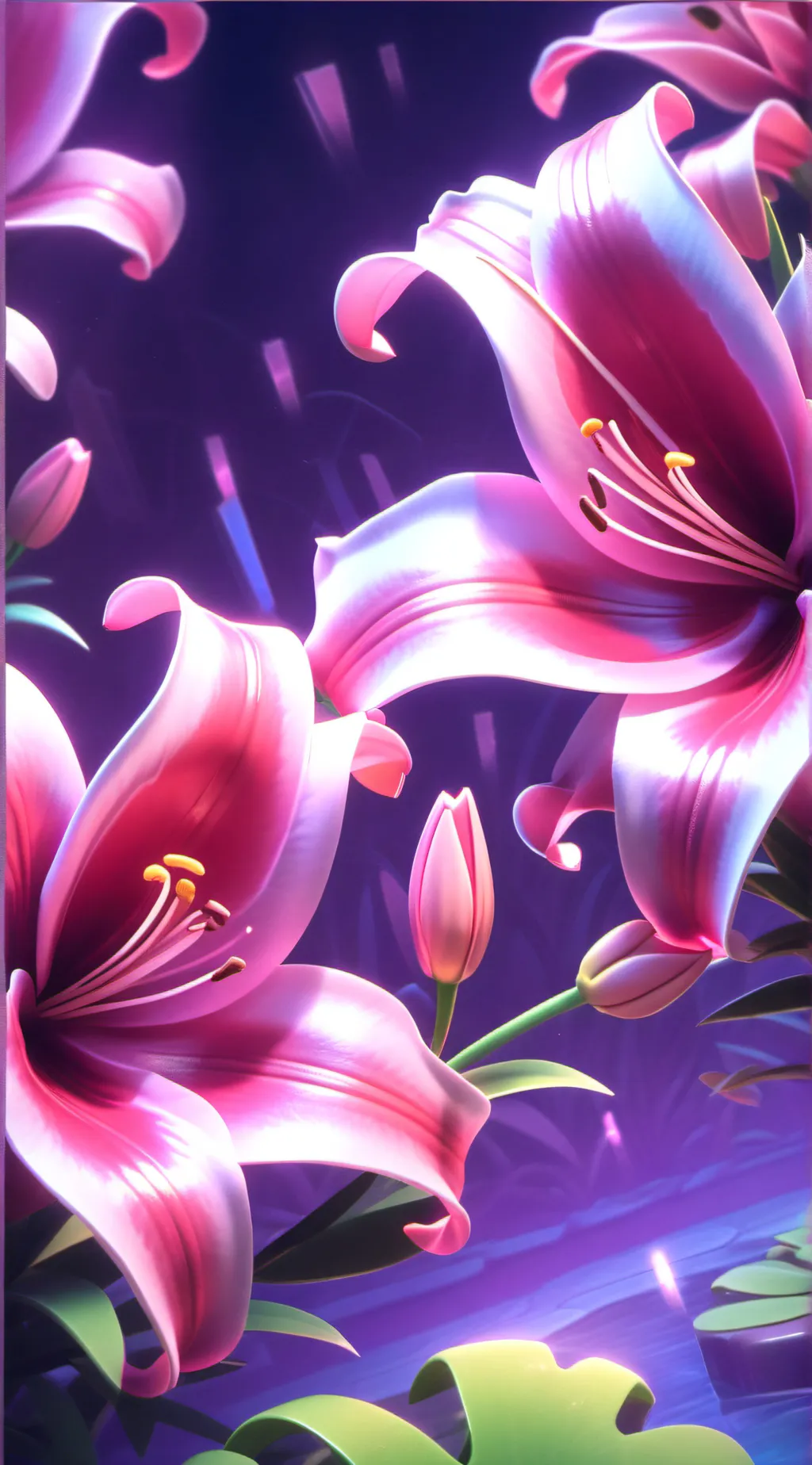 ai character: radiostatic background