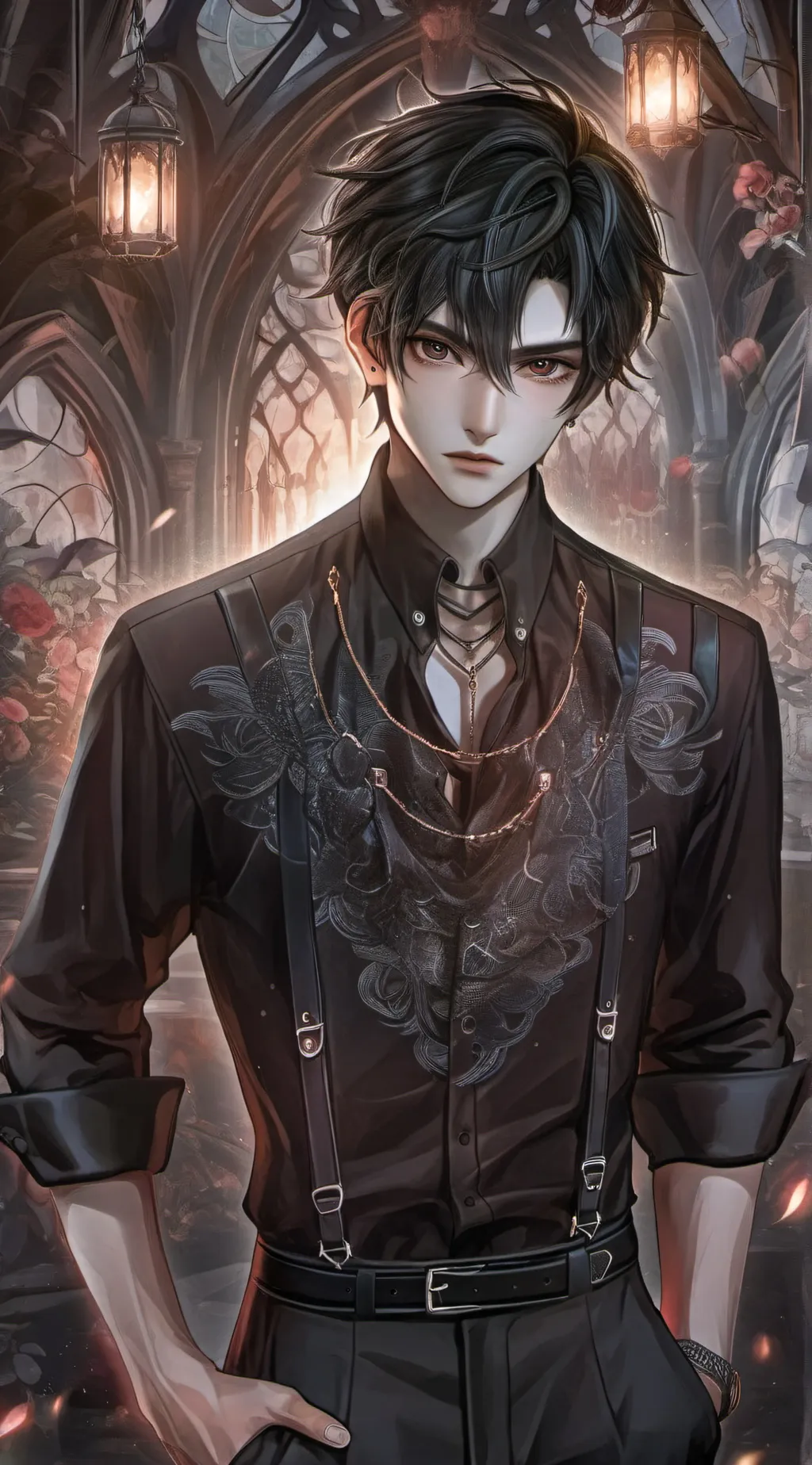 ai character: Max background