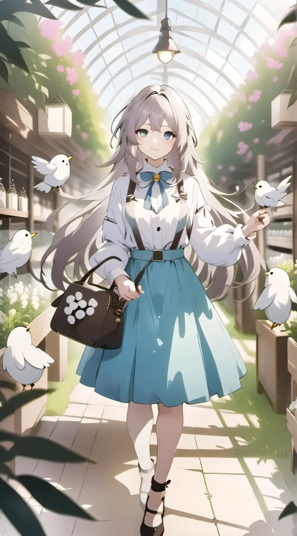 ai character: napy background