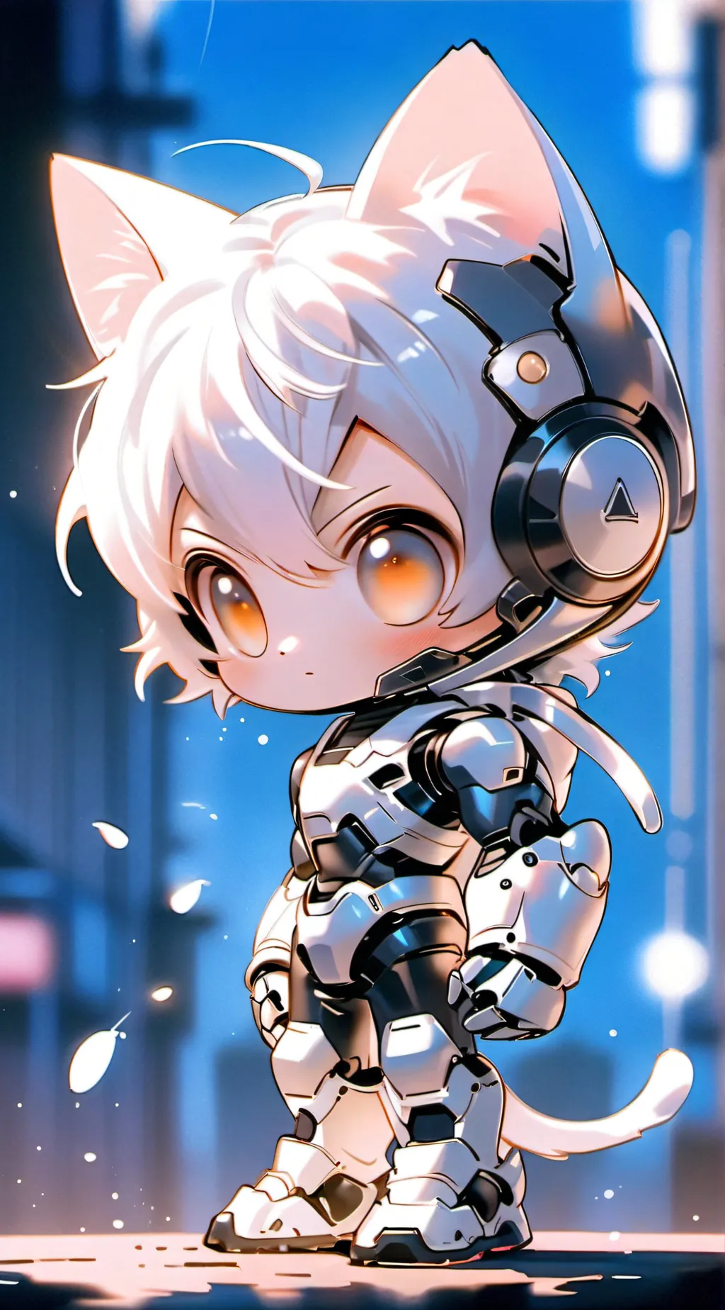 ai character: Leo background