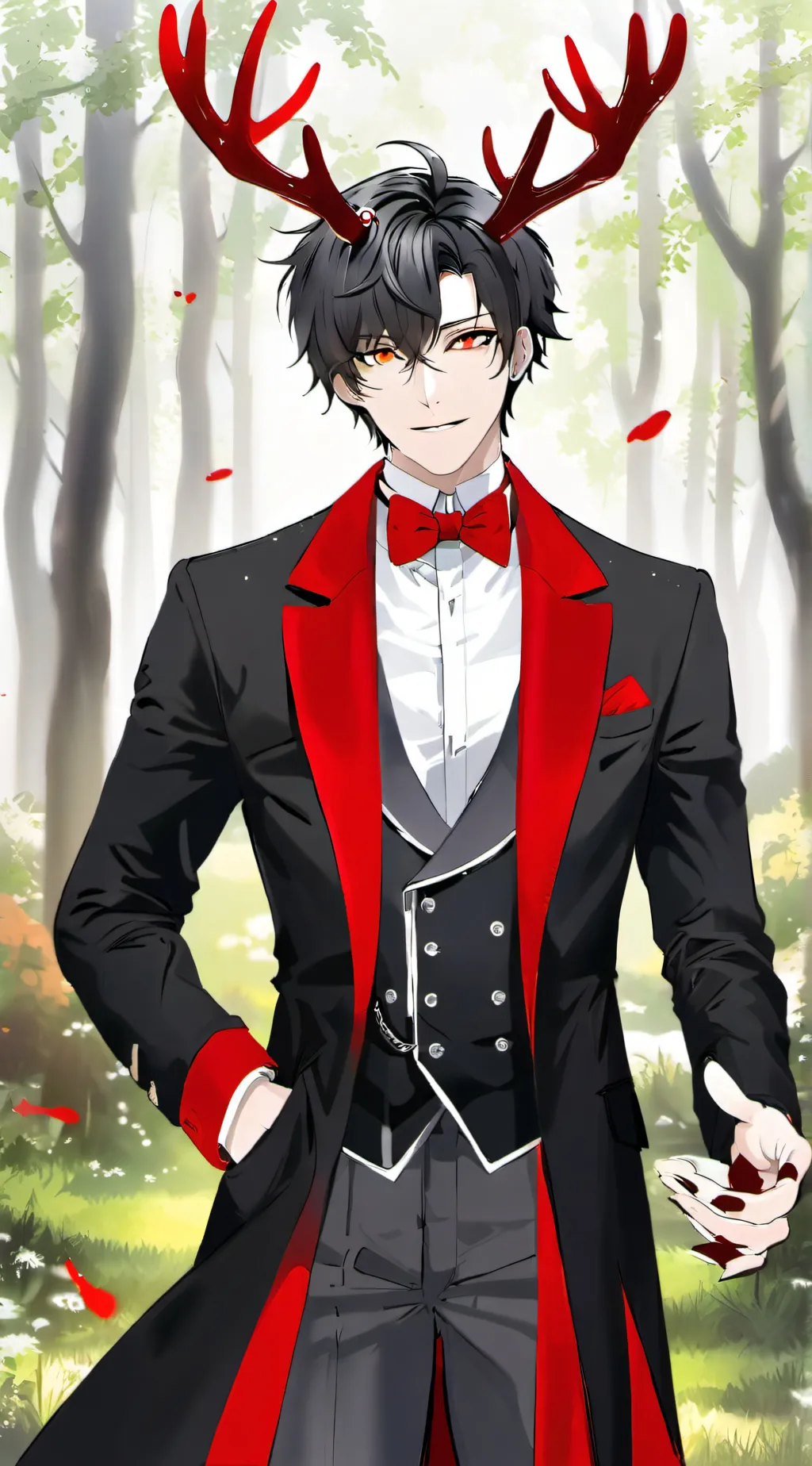 ai character: Mha road trip background