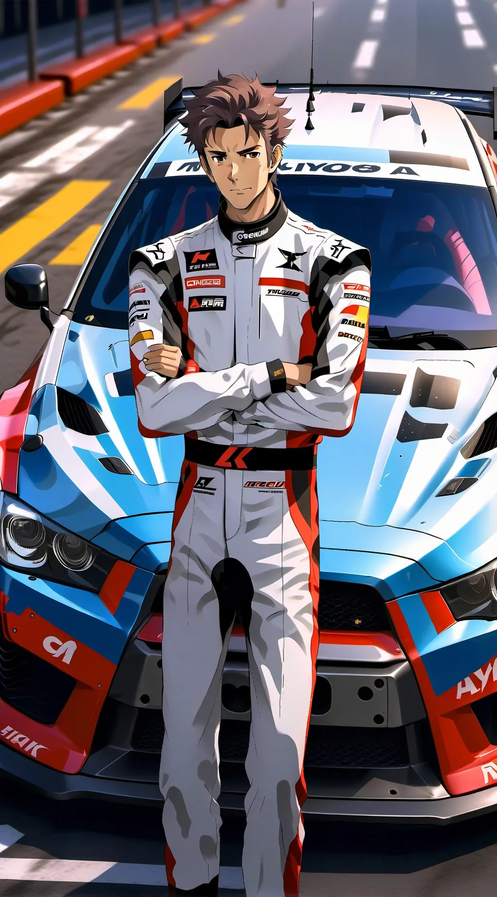 ai character: Jun Mäkinnen background