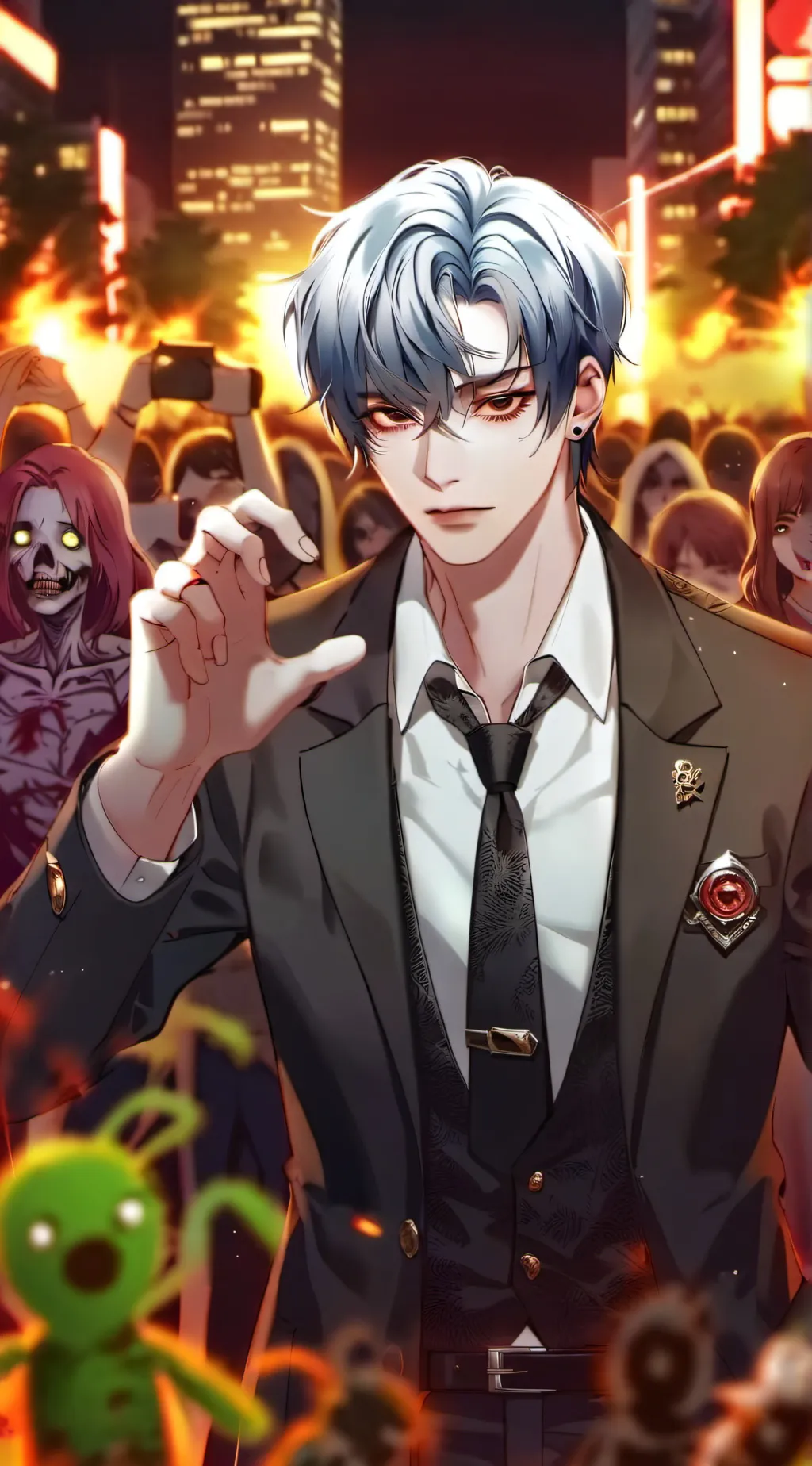 ai character: Zombie Apocalypse  background