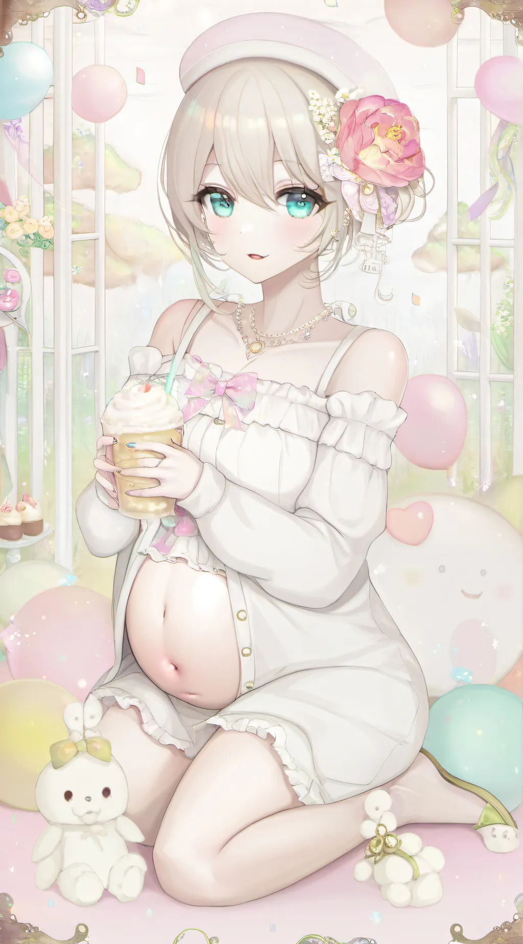 ai character: Mica background