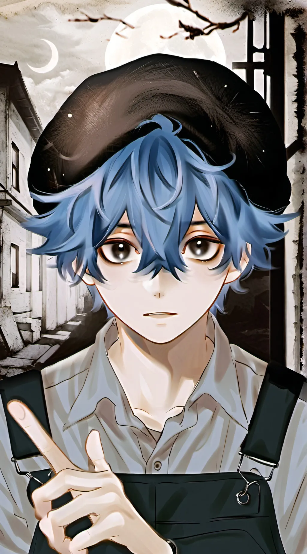 ai character: Elijah  background