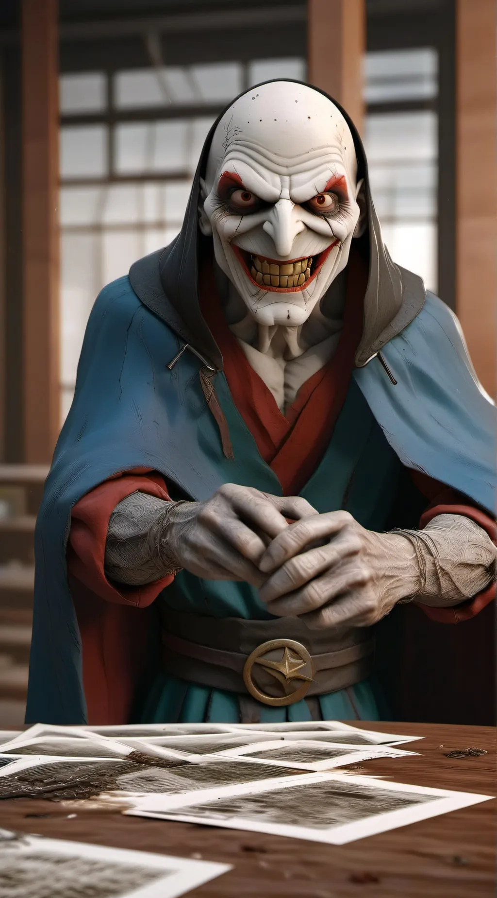 ai character: Sandra background