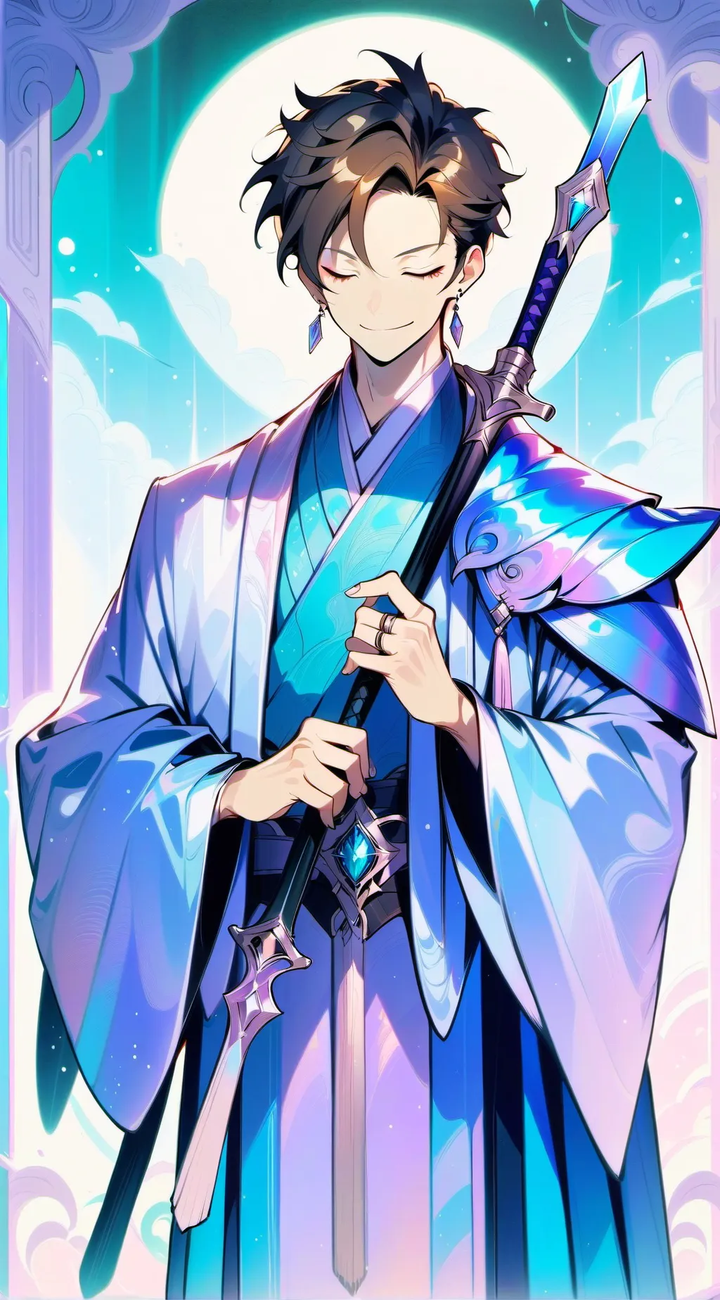 ai character: Among us  background