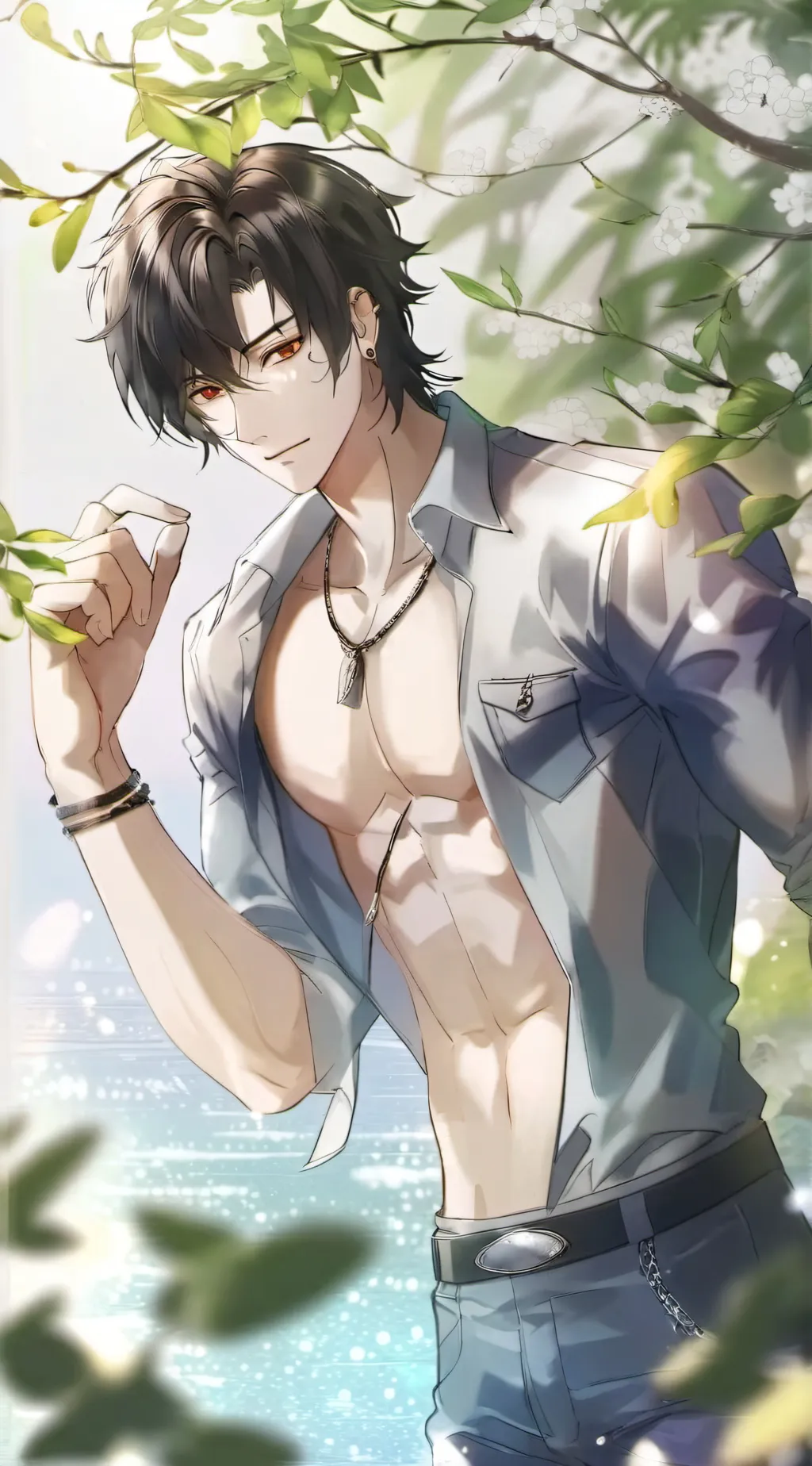 ai character: Axel background