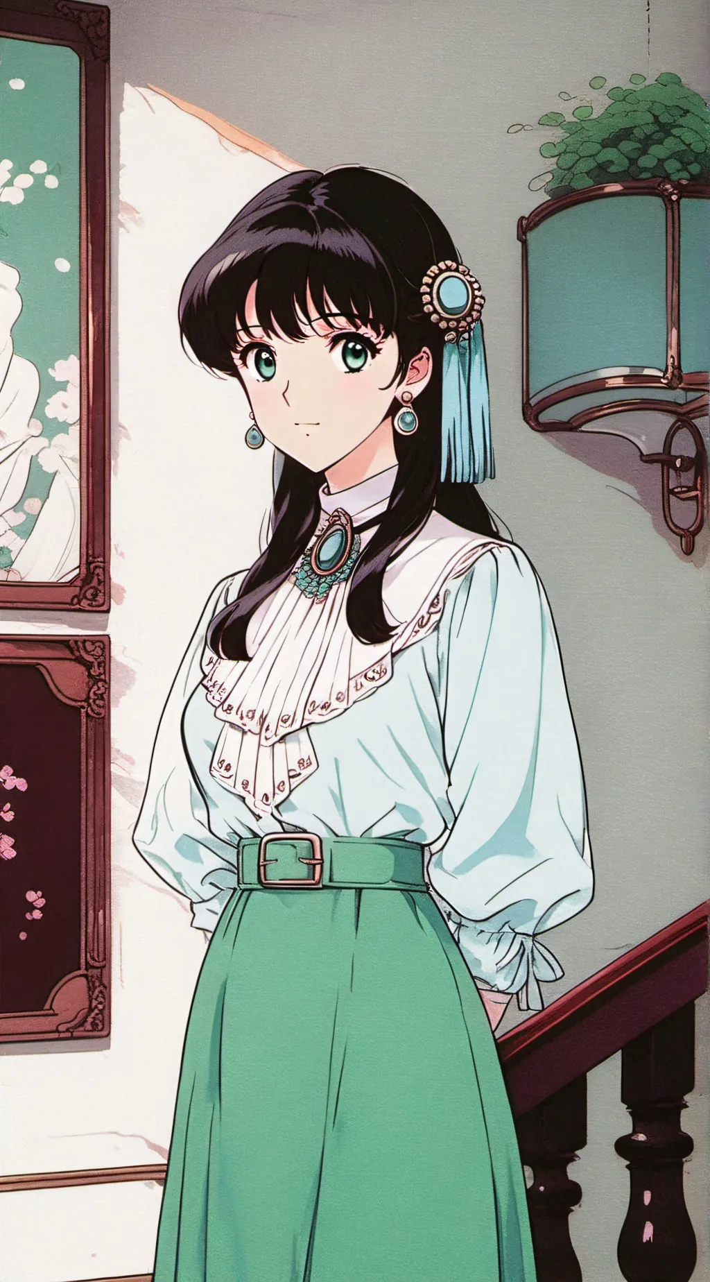 ai character: hogwarts  background