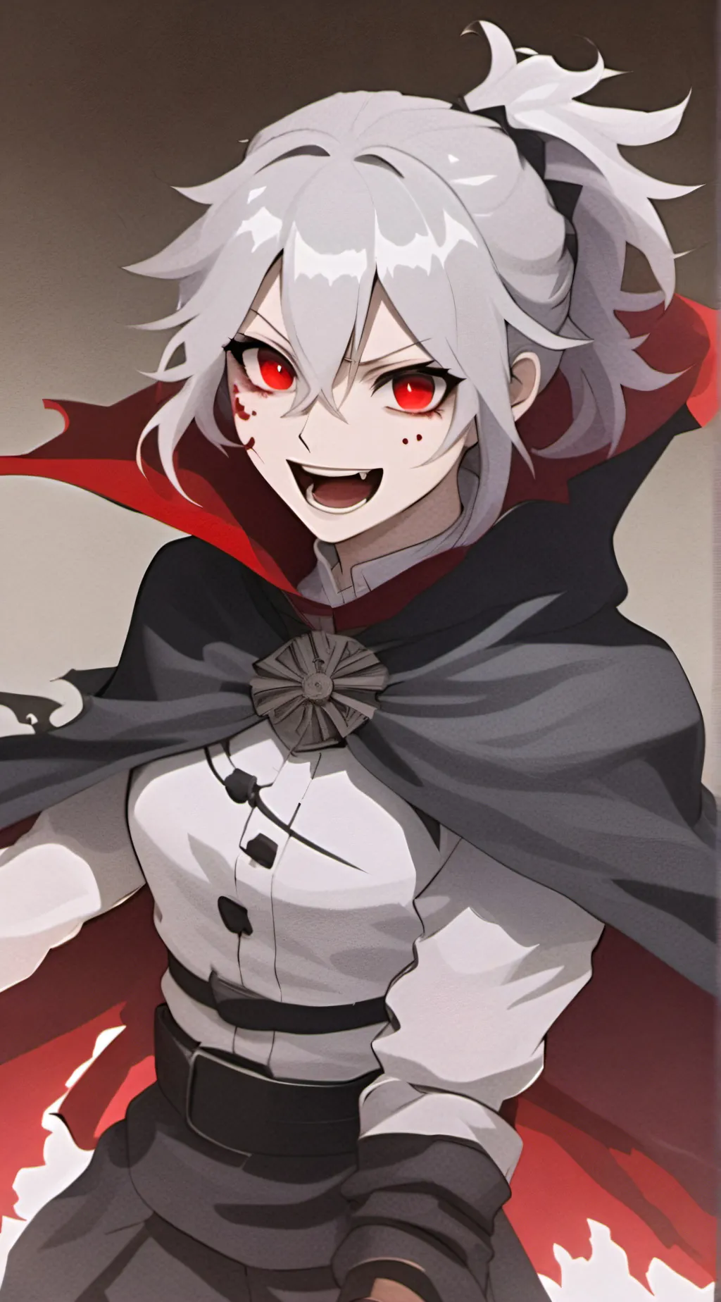 ai character: Aurora (Halloween) background