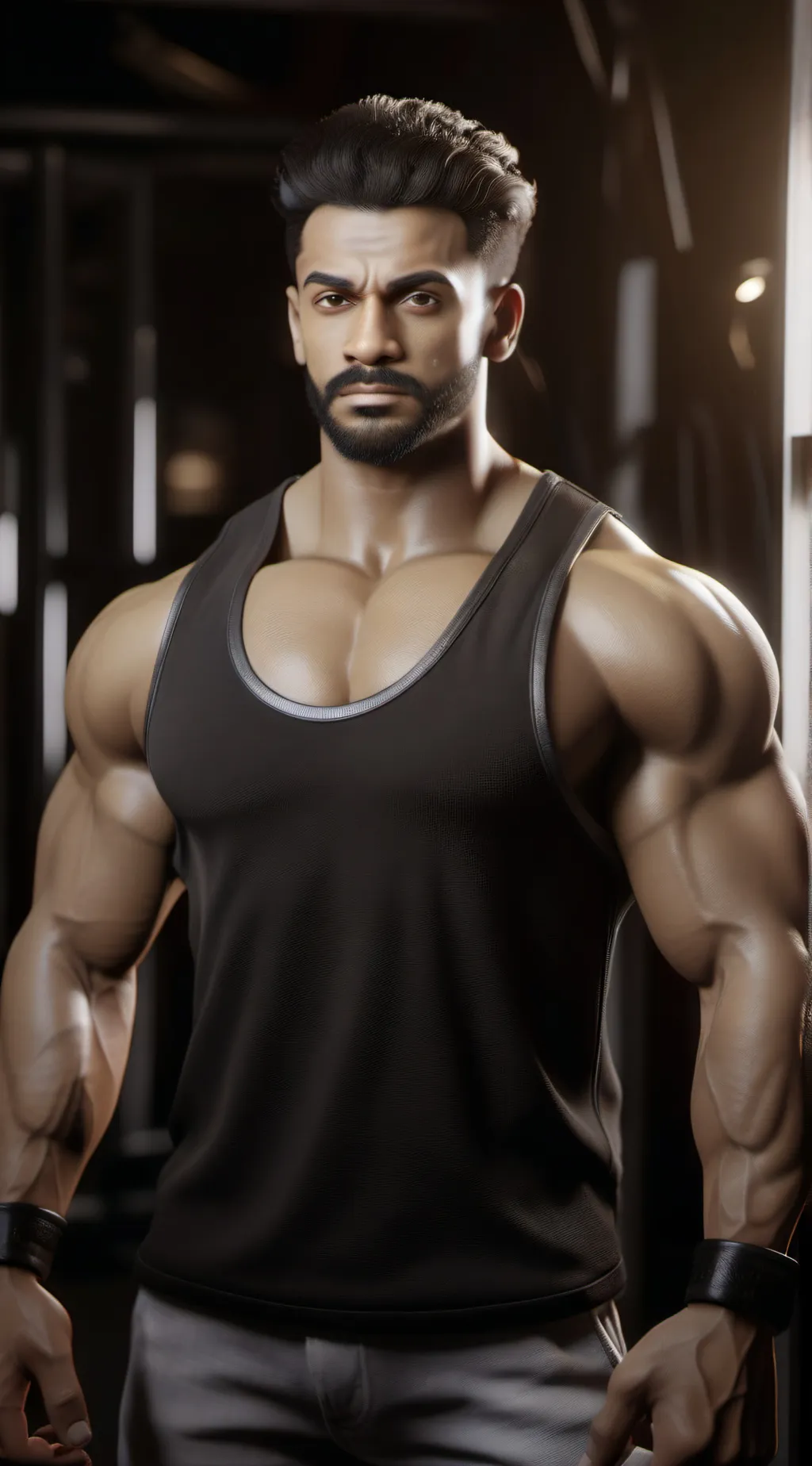 ai character: Brett Sharma background